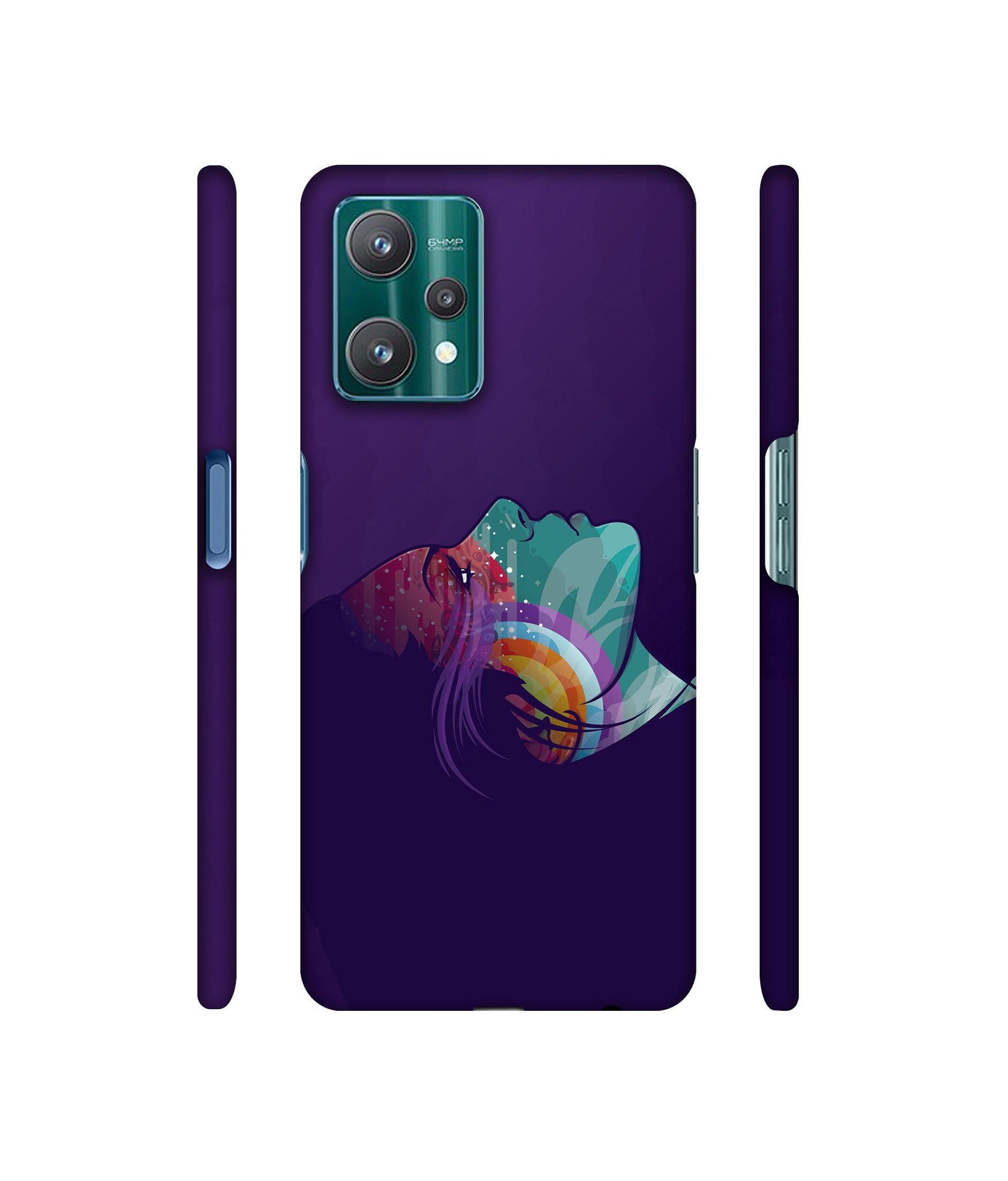 Vector Girl Designer Hard Back Cover for Realme 9 Pro 5G