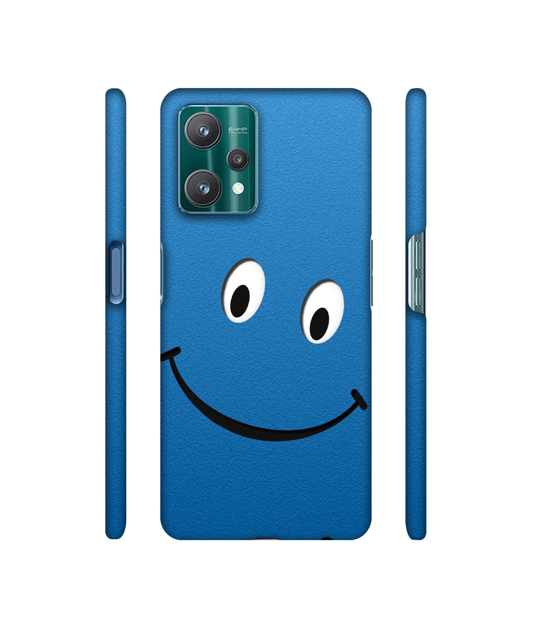 Smile Face Designer Hard Back Cover for Realme 9 Pro 5G