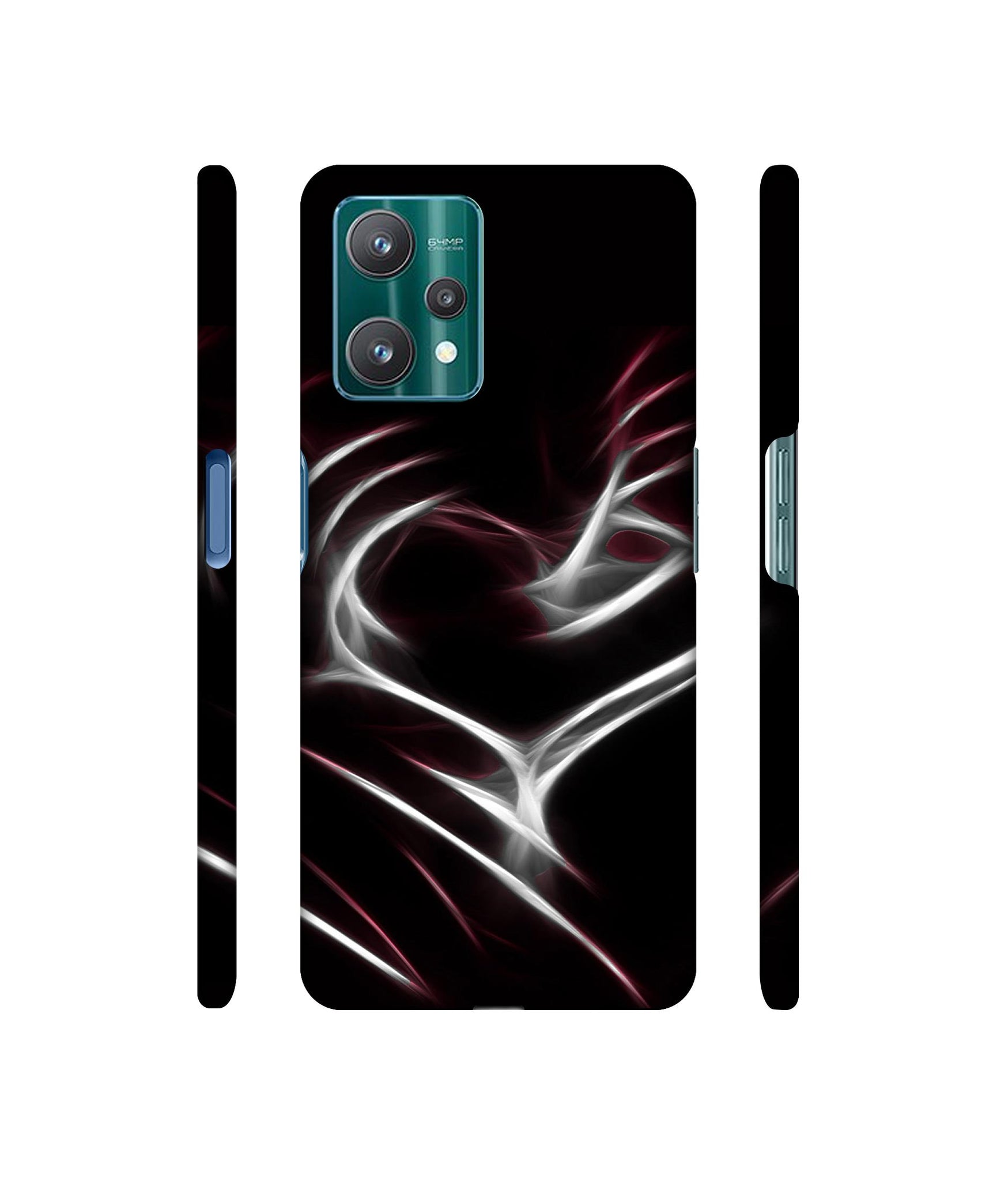 Heart Line Designer Hard Back Cover for Realme 9 Pro 5G