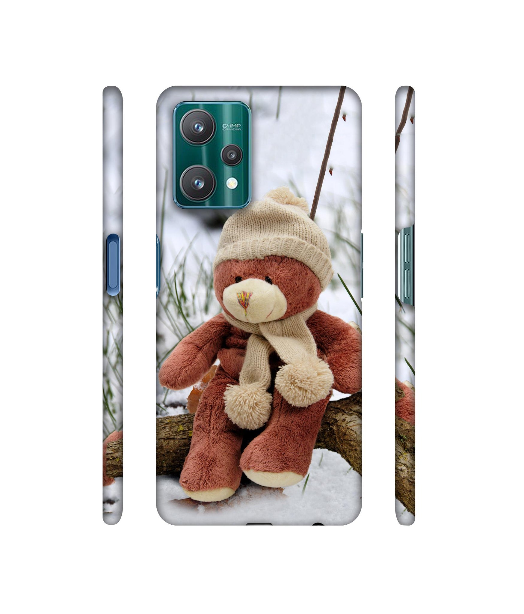 Woolen Bear Designer Hard Back Cover for Realme 9 Pro 5G