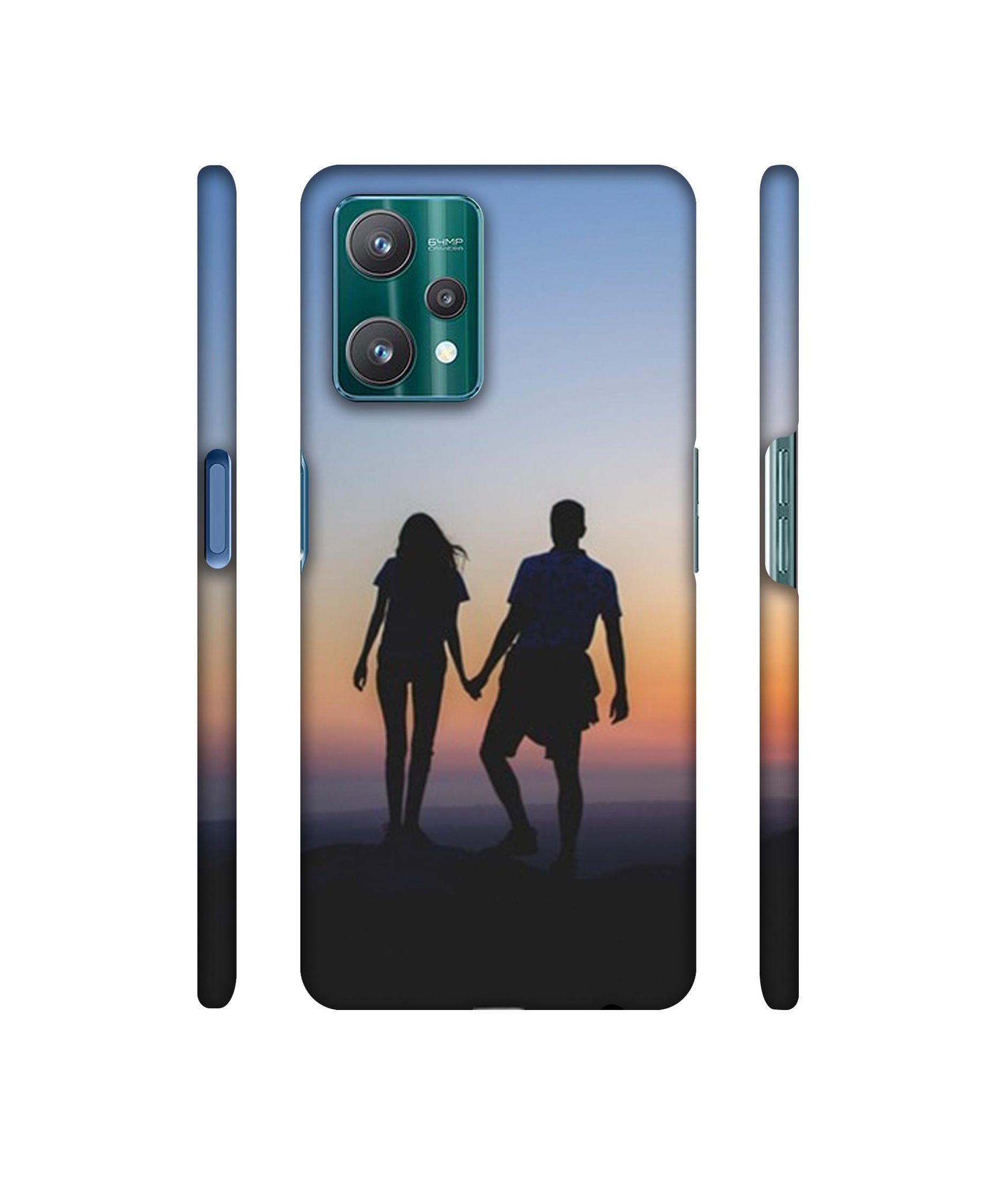 Couple On Beach Designer Hard Back Cover for Realme 9 Pro 5G