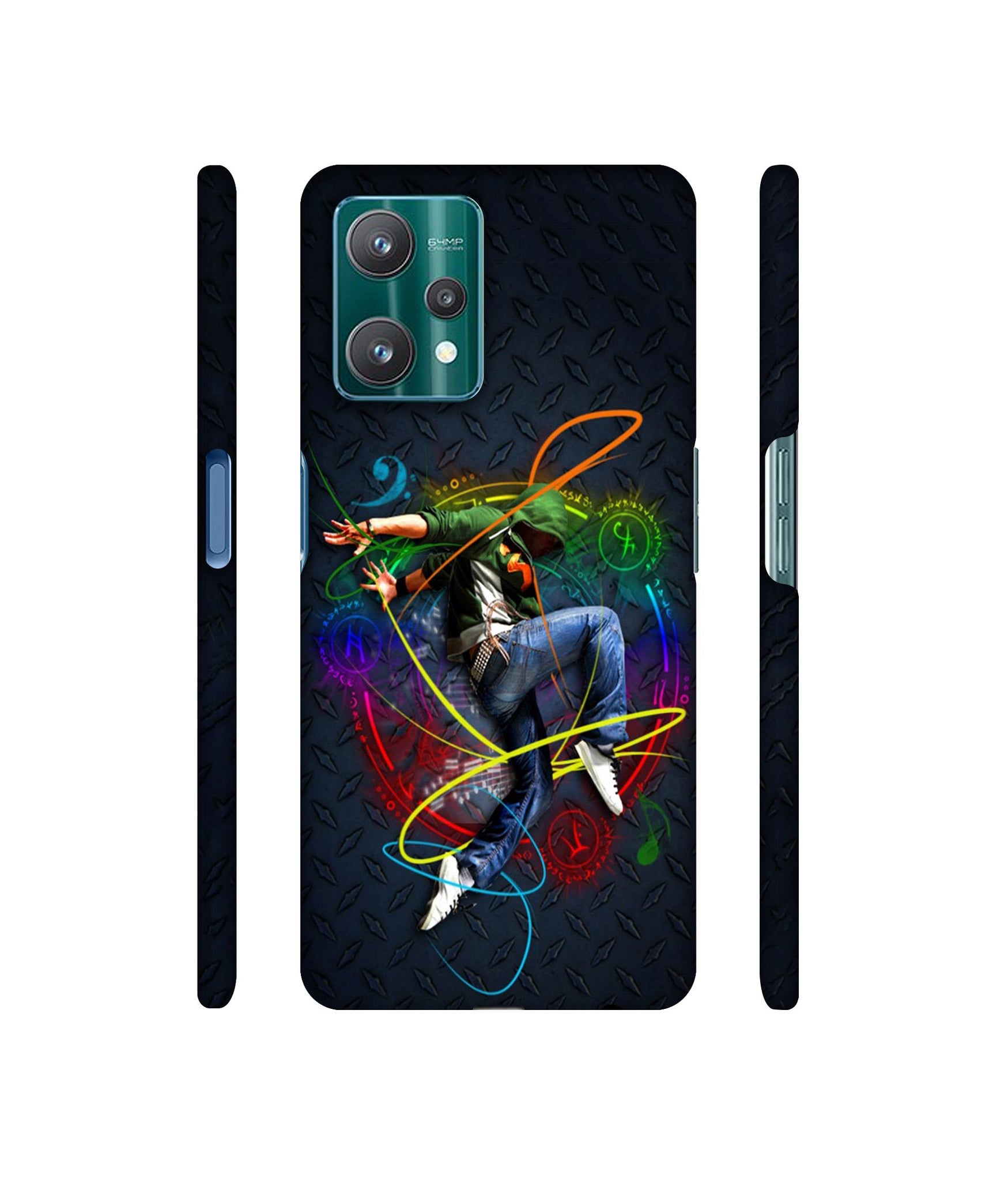 Boy With Music Designer Hard Back Cover for Realme 9 Pro 5G