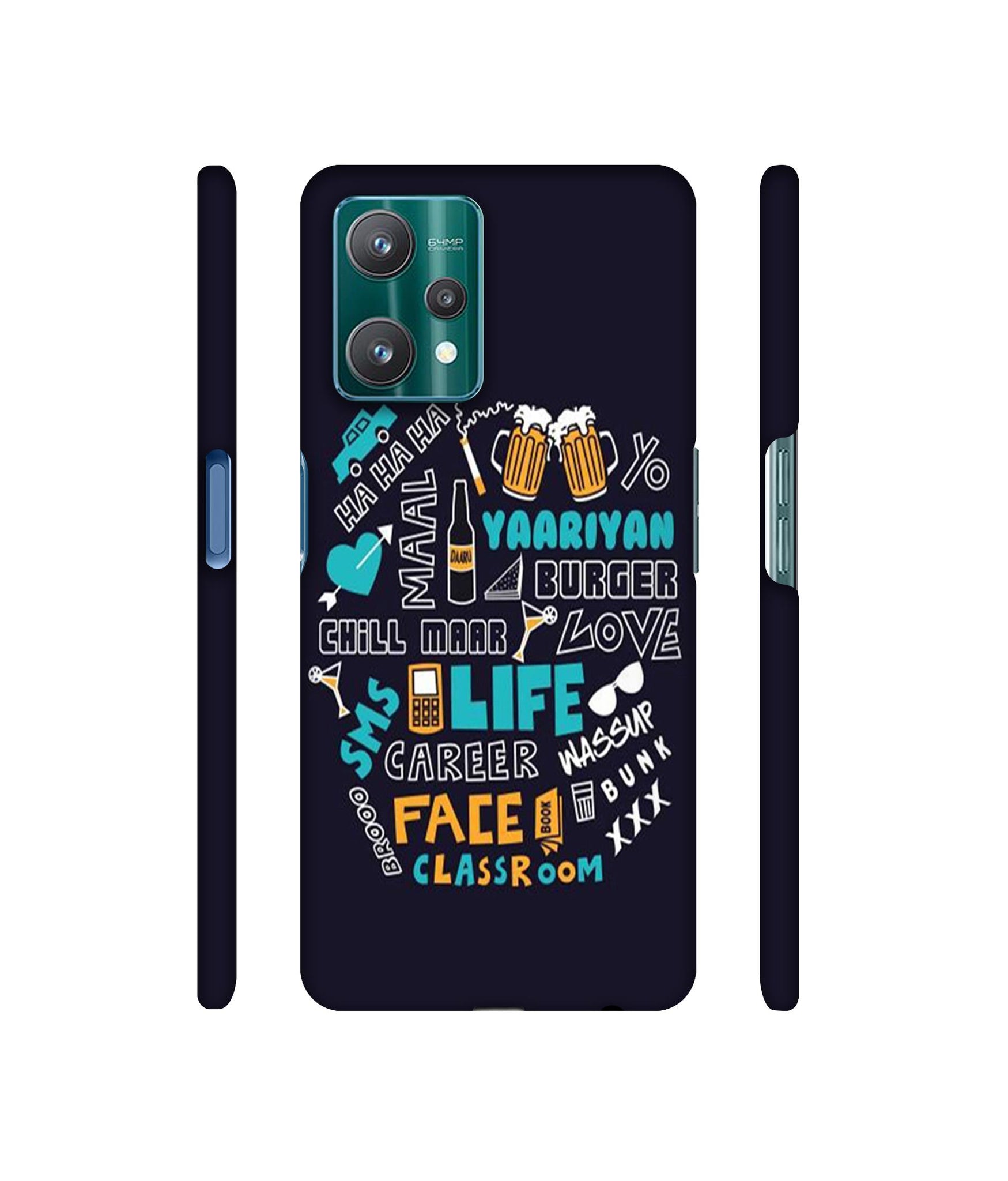 Funny Quote Designer Hard Back Cover for Realme 9 Pro 5G