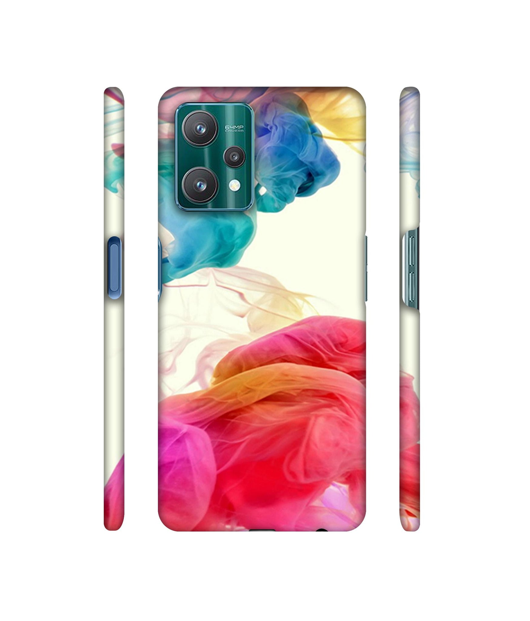 Colored Smoke Designer Hard Back Cover for Realme 9 Pro 5G