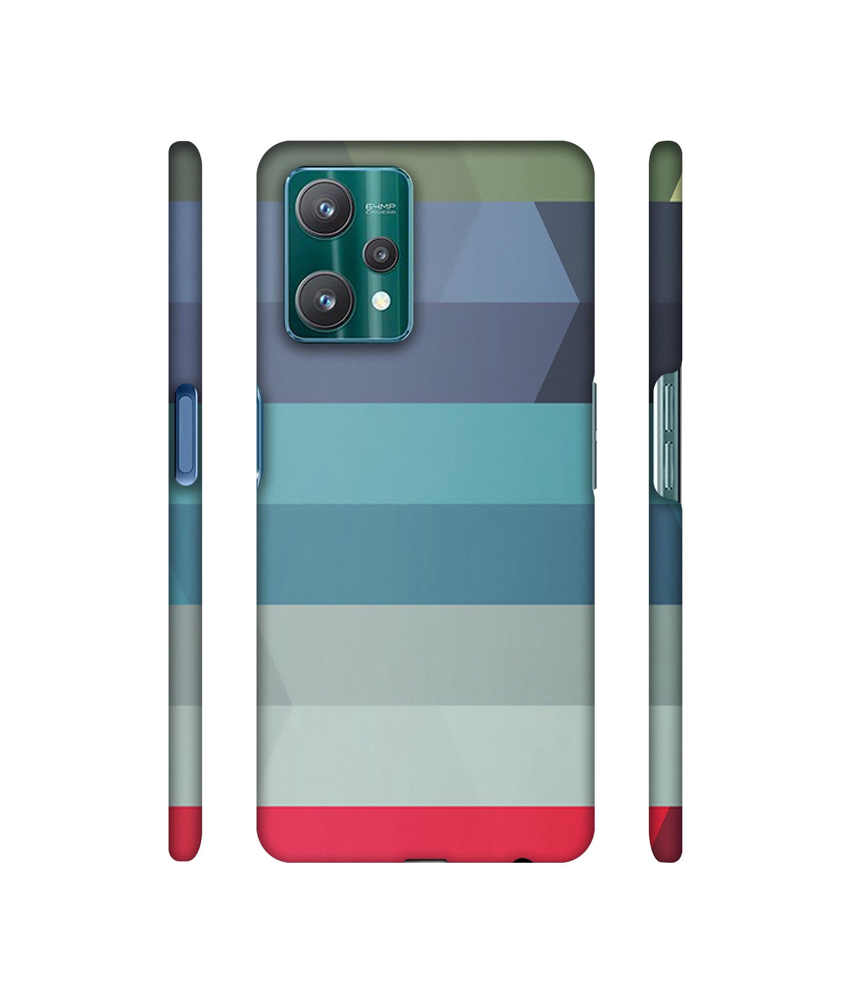 Colorful Lines Designer Hard Back Cover for Realme 9 Pro 5G