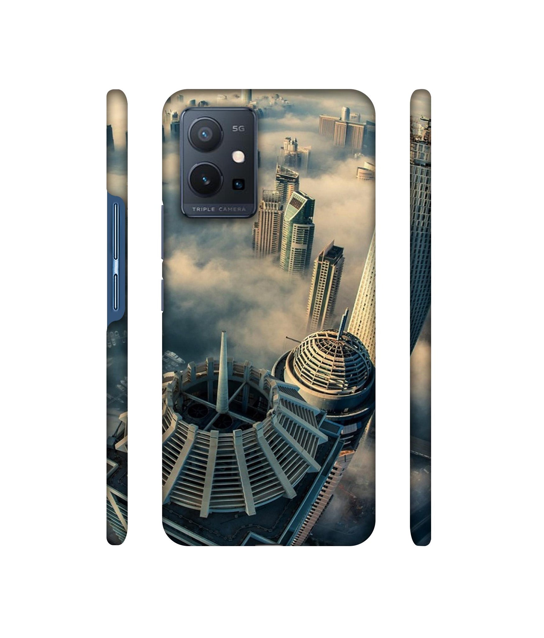 City Scapes Designer Hard Back Cover for Vivo T1 5G / Vivo Y75 5G