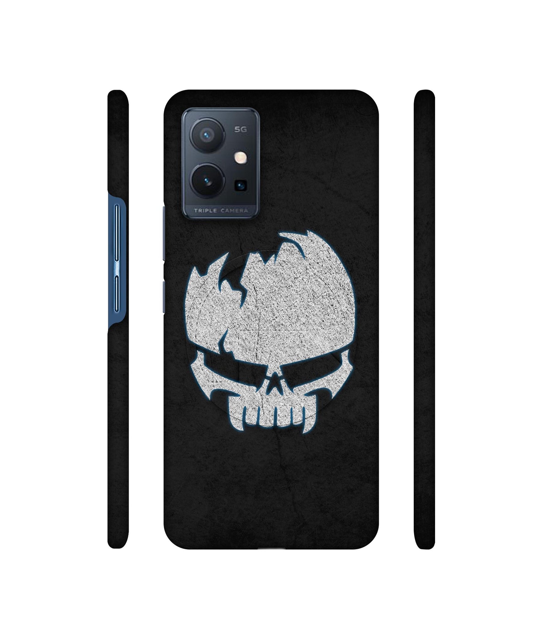 Skull Designer Hard Back Cover for Vivo T1 5G / Vivo Y75 5G