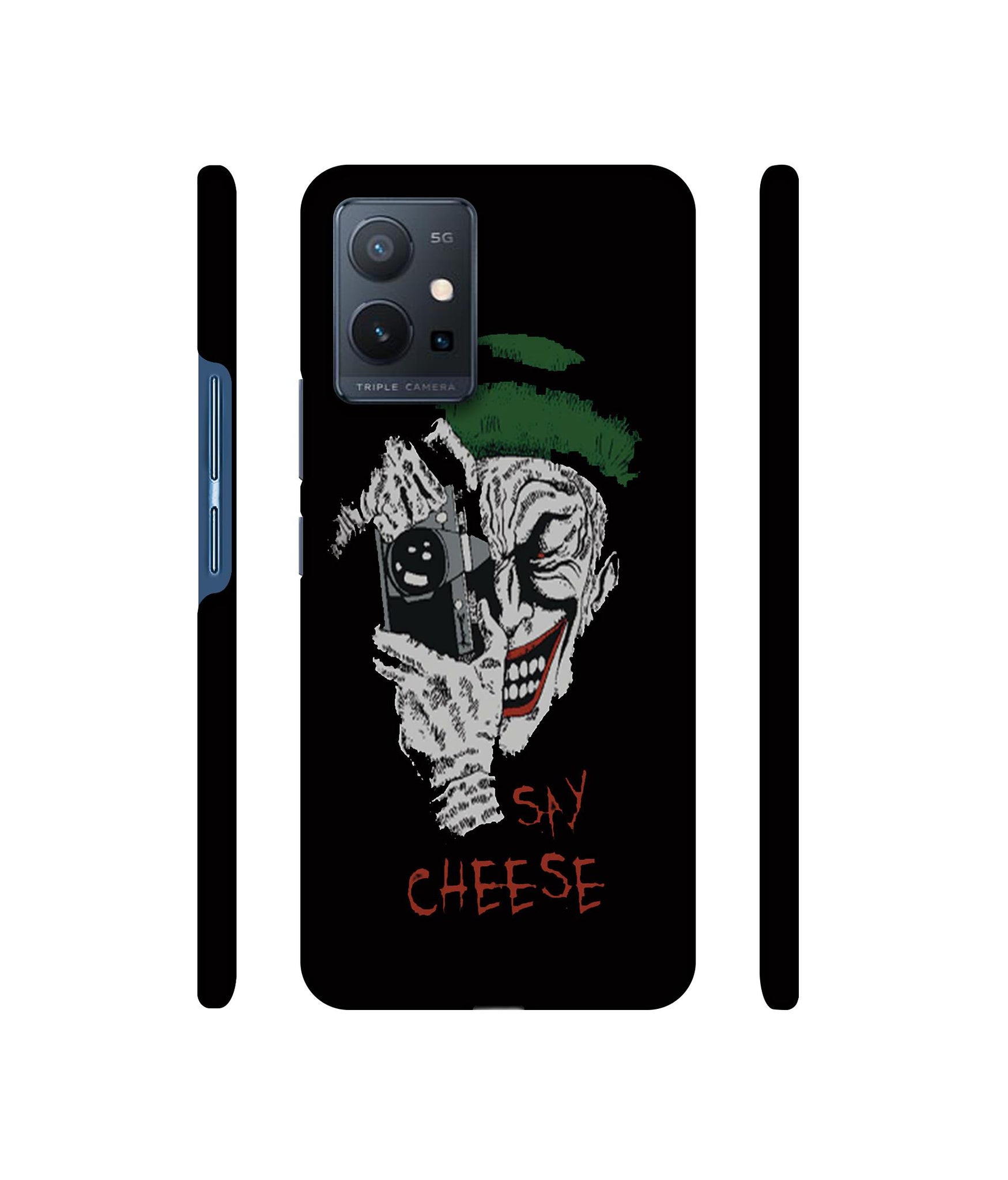 Joker Say Cheese Designer Hard Back Cover for Vivo T1 5G / Vivo Y75 5G