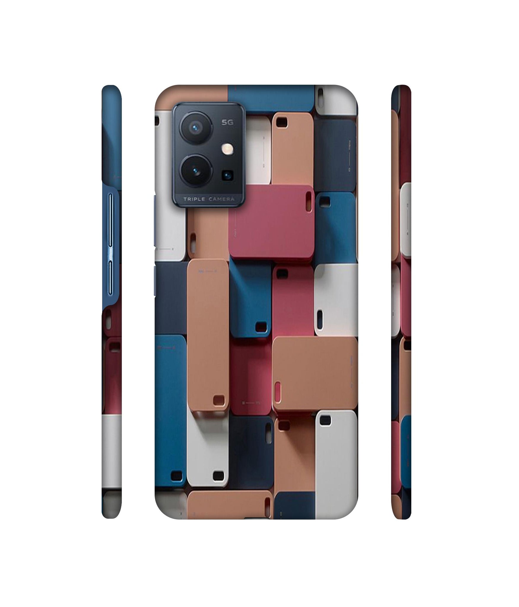 Mobile Cover Designer Hard Back Cover for Vivo T1 5G / Vivo Y75 5G