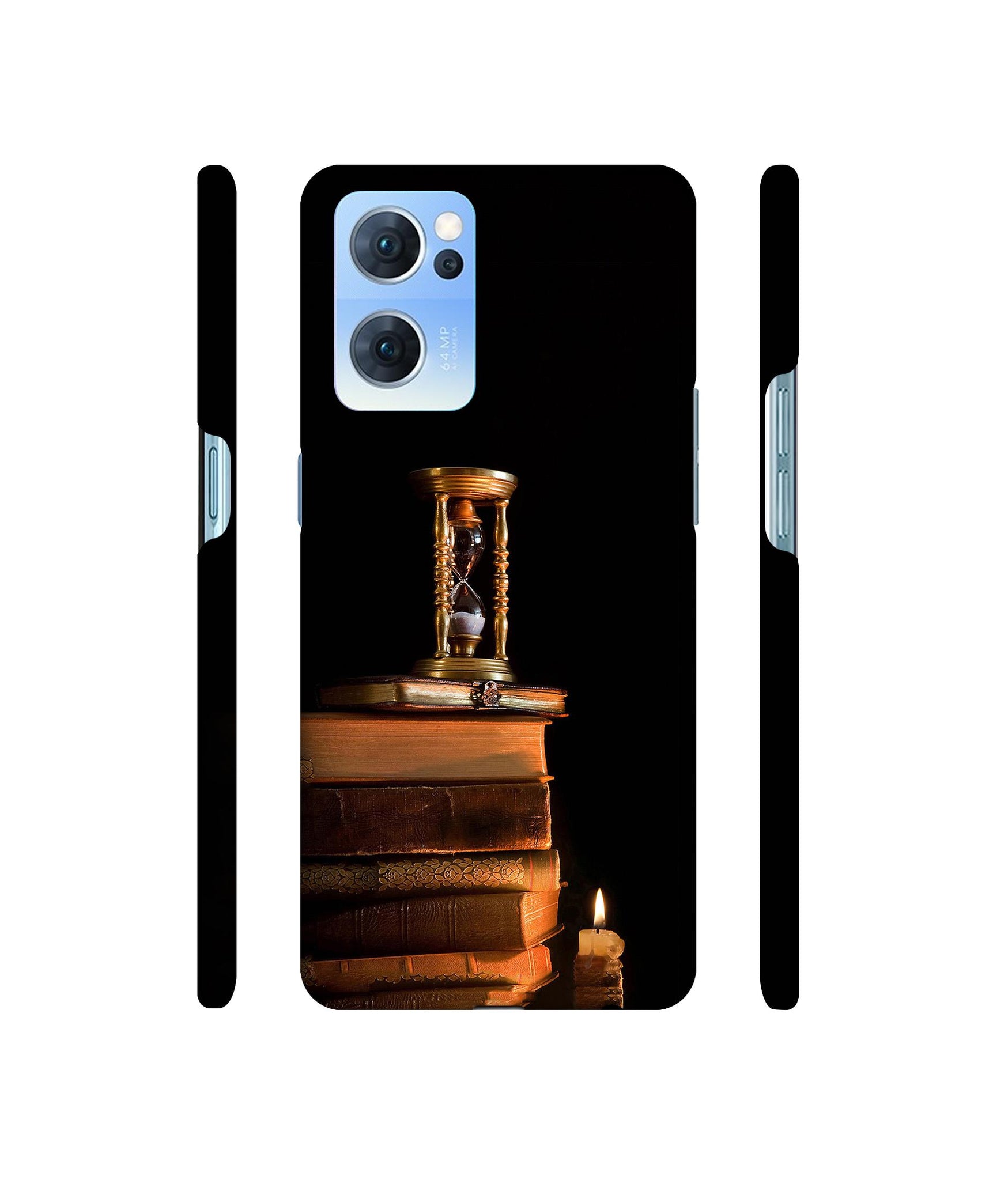 Magic Candles Books Designer Hard Back Cover for Oppo Reno7 5G