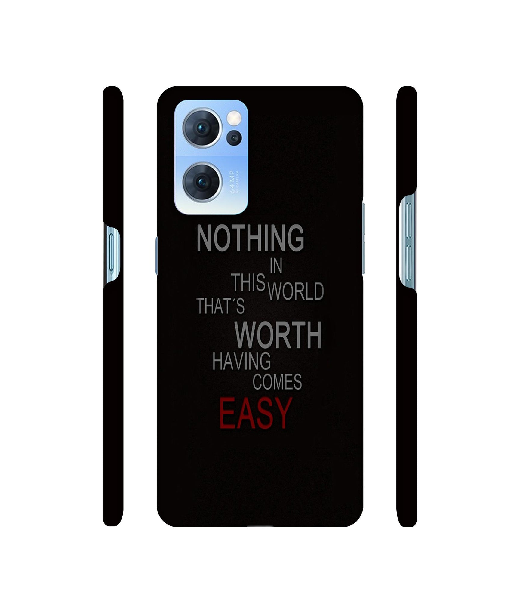 Life Quotes Designer Hard Back Cover for Oppo Reno7 5G