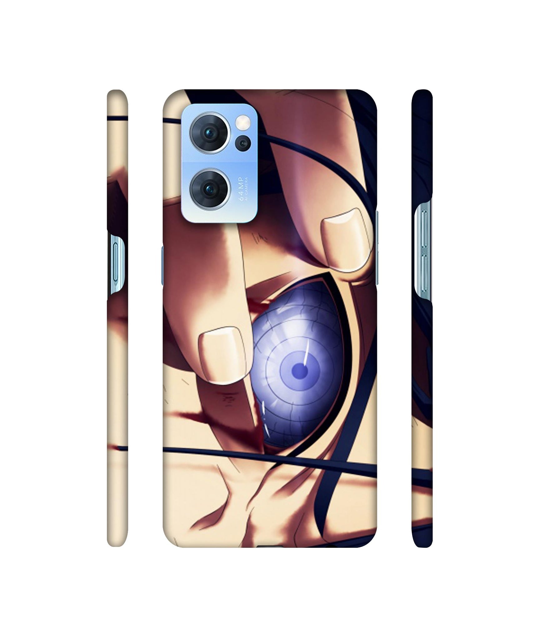 Anime Naruto Eye Designer Hard Back Cover for Oppo Reno7 5G
