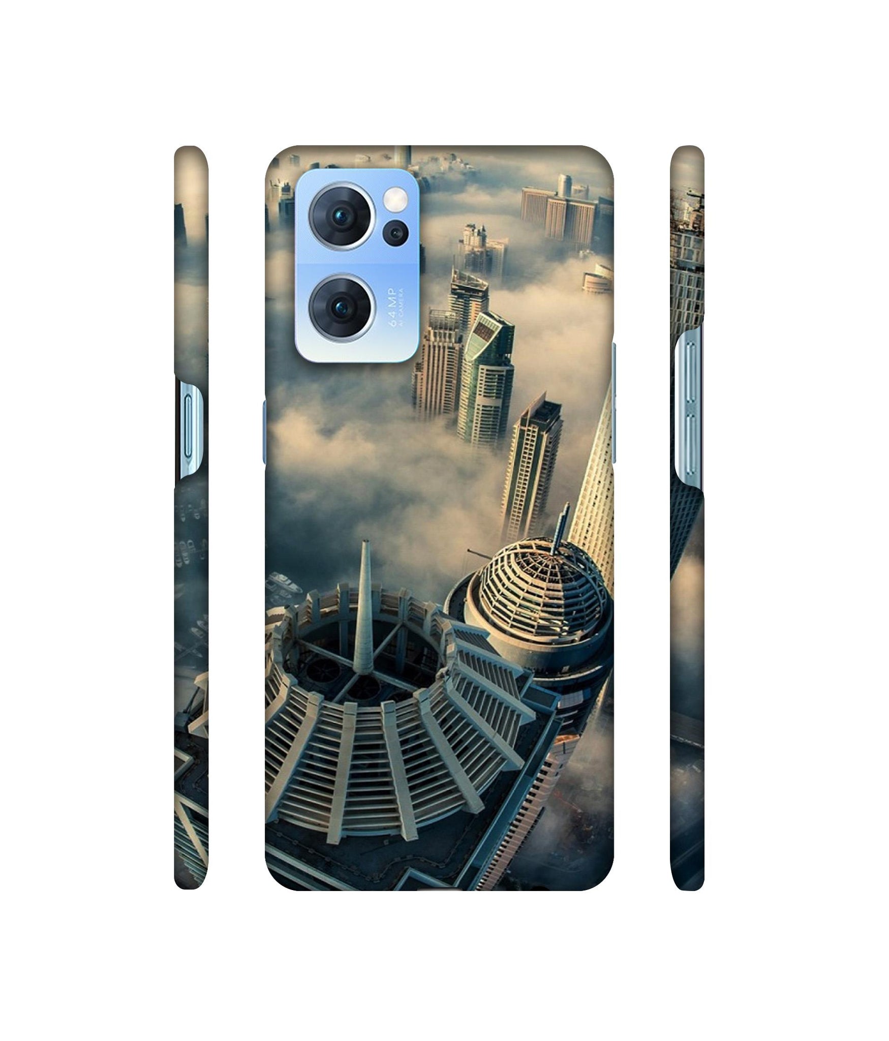 City Scapes Designer Hard Back Cover for Oppo Reno7 5G