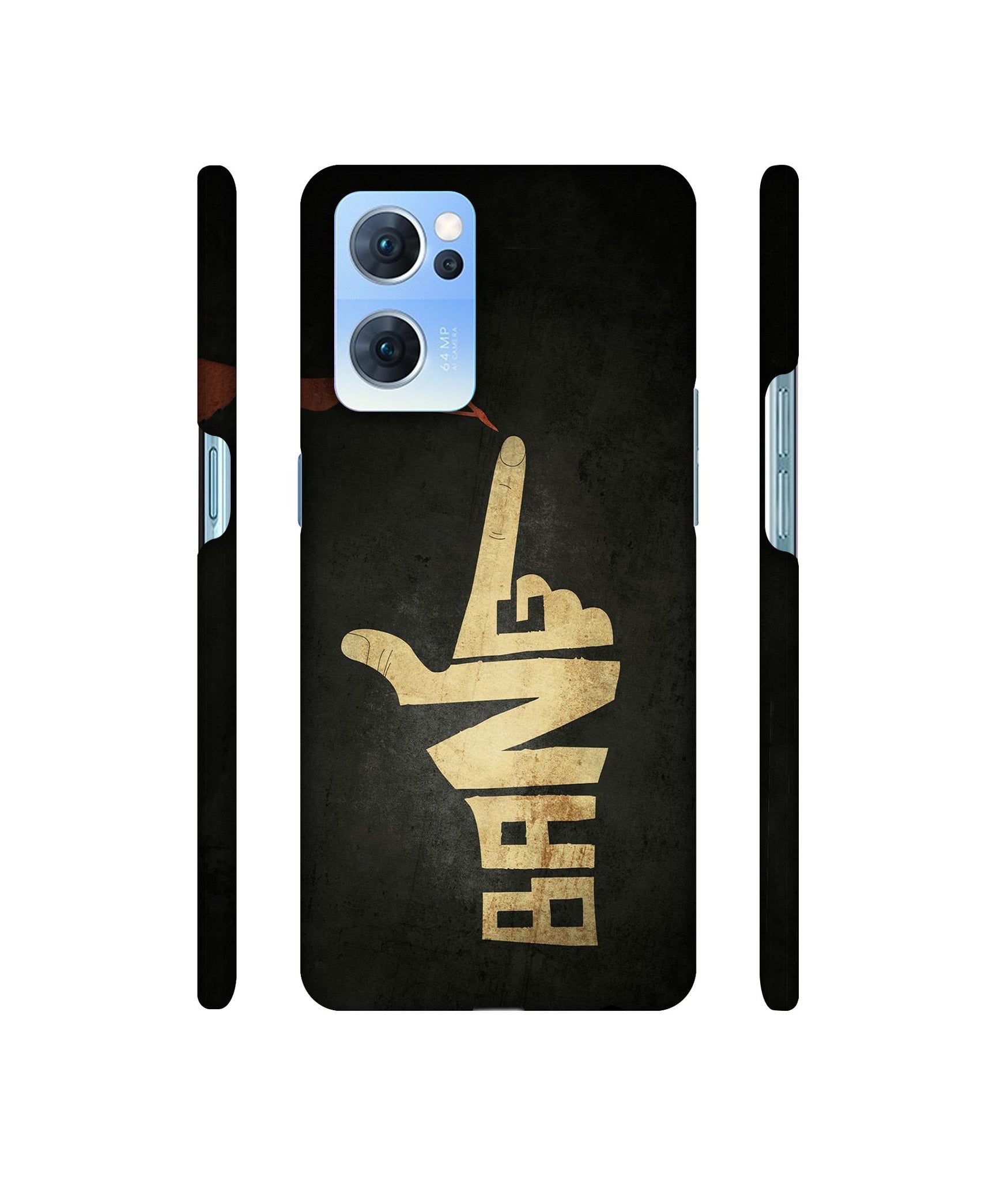 Pointing Designer Hard Back Cover for Oppo Reno7 5G