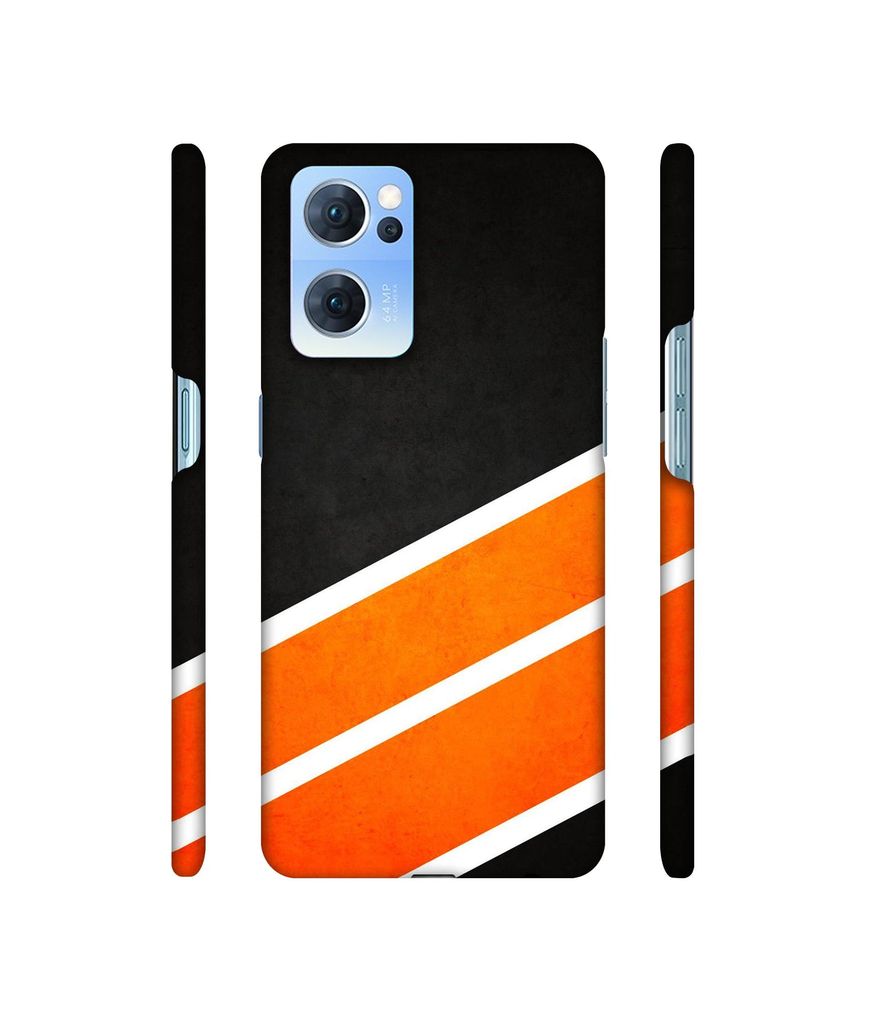 Abstract Pattern Designer Hard Back Cover for Oppo Reno7 5G