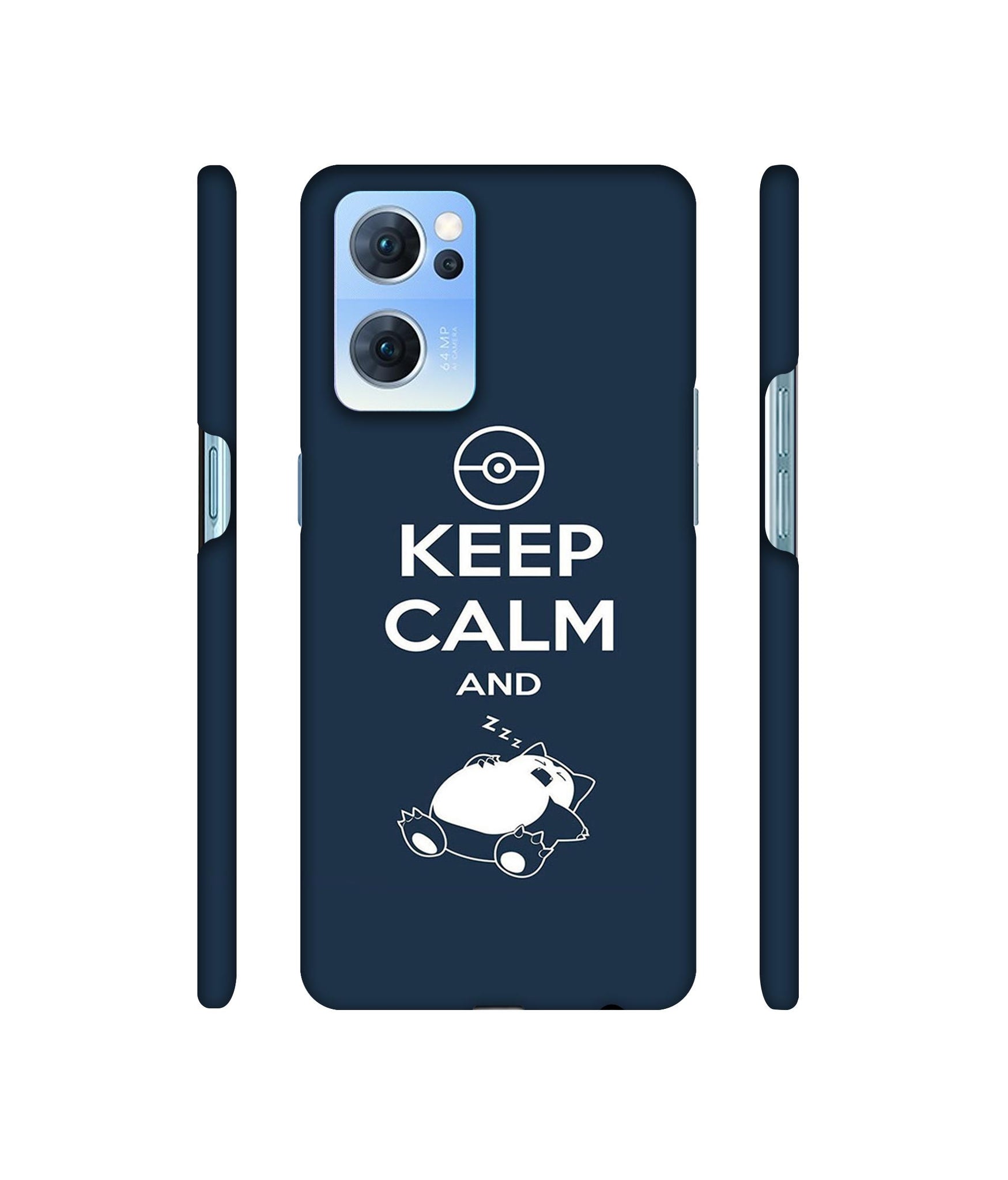 Sleep Pattern Designer Hard Back Cover for Oppo Reno7 5G