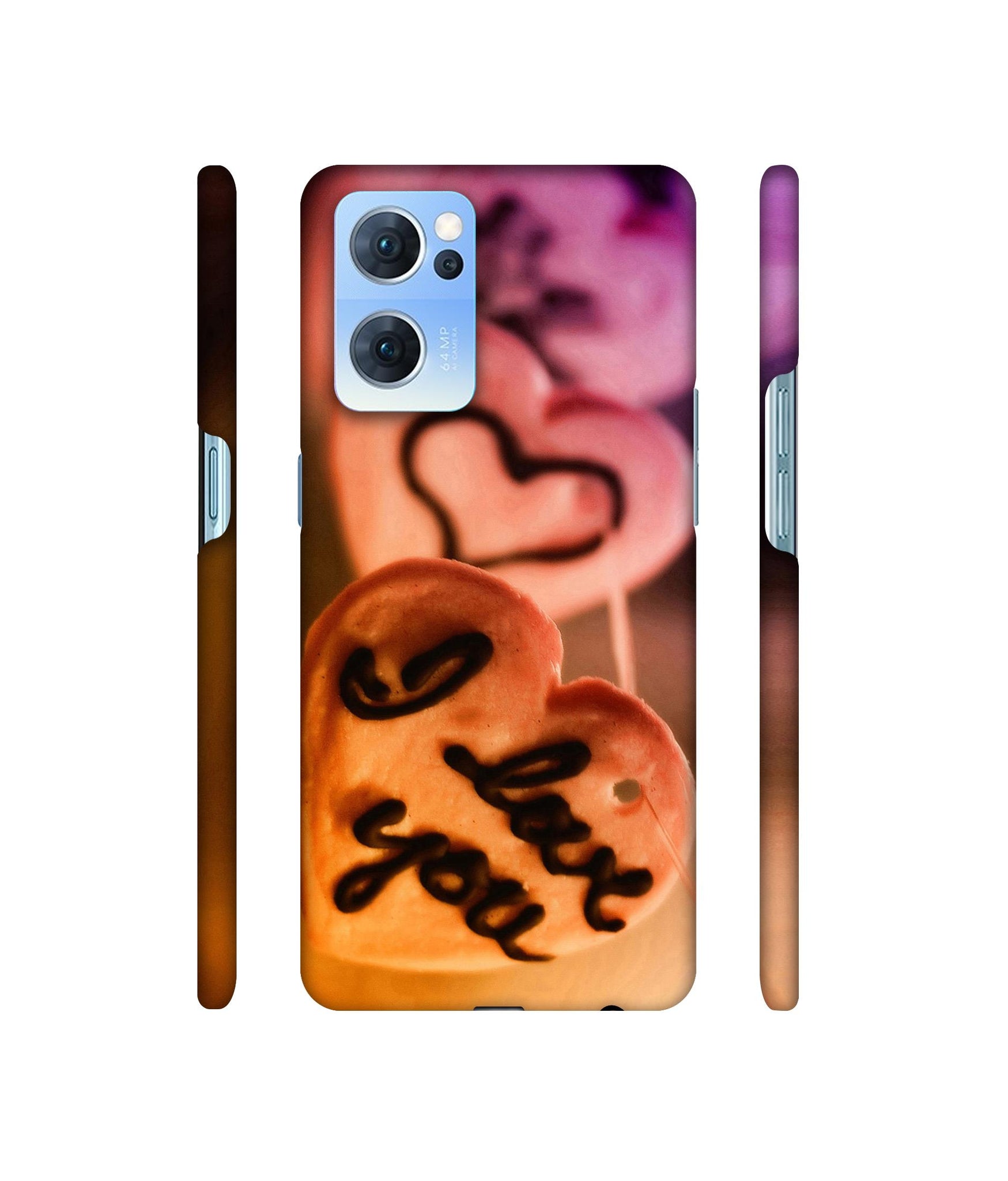 I Love you Designer Hard Back Cover for Oppo Reno7 5G