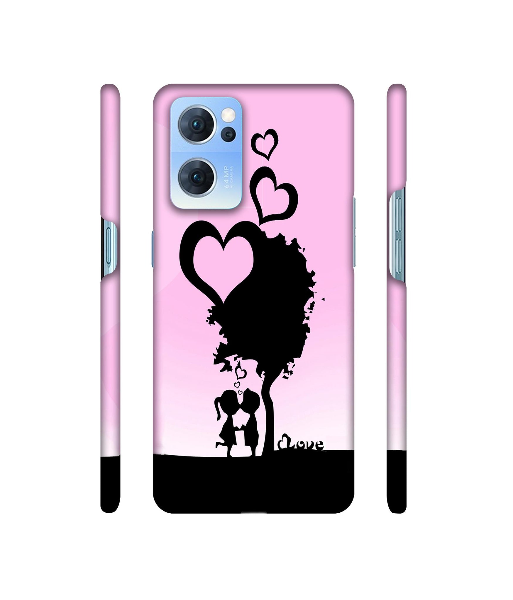 Sweet Love Designer Hard Back Cover for Oppo Reno7 5G