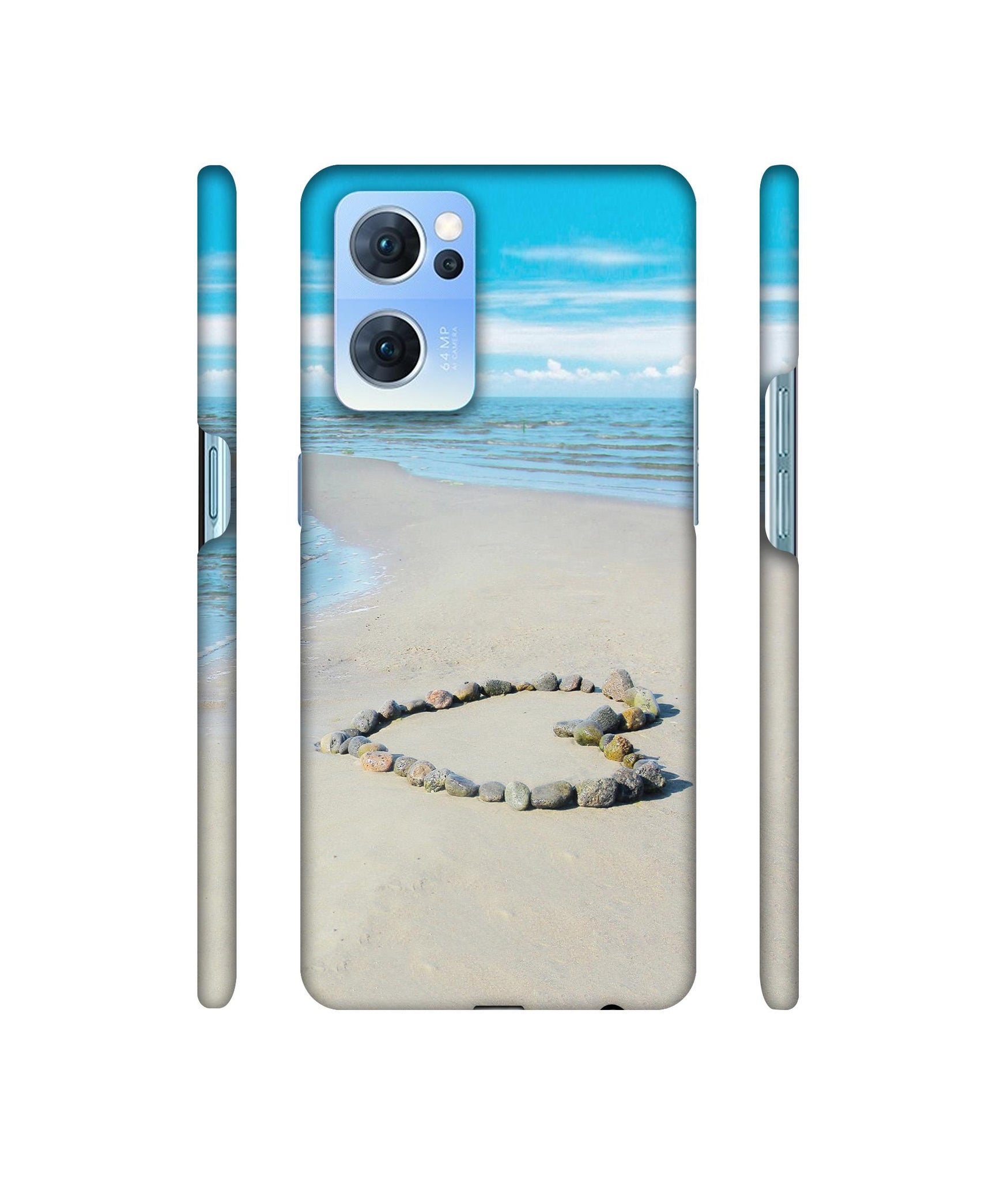 Stone Love Designer Hard Back Cover for Oppo Reno7 5G