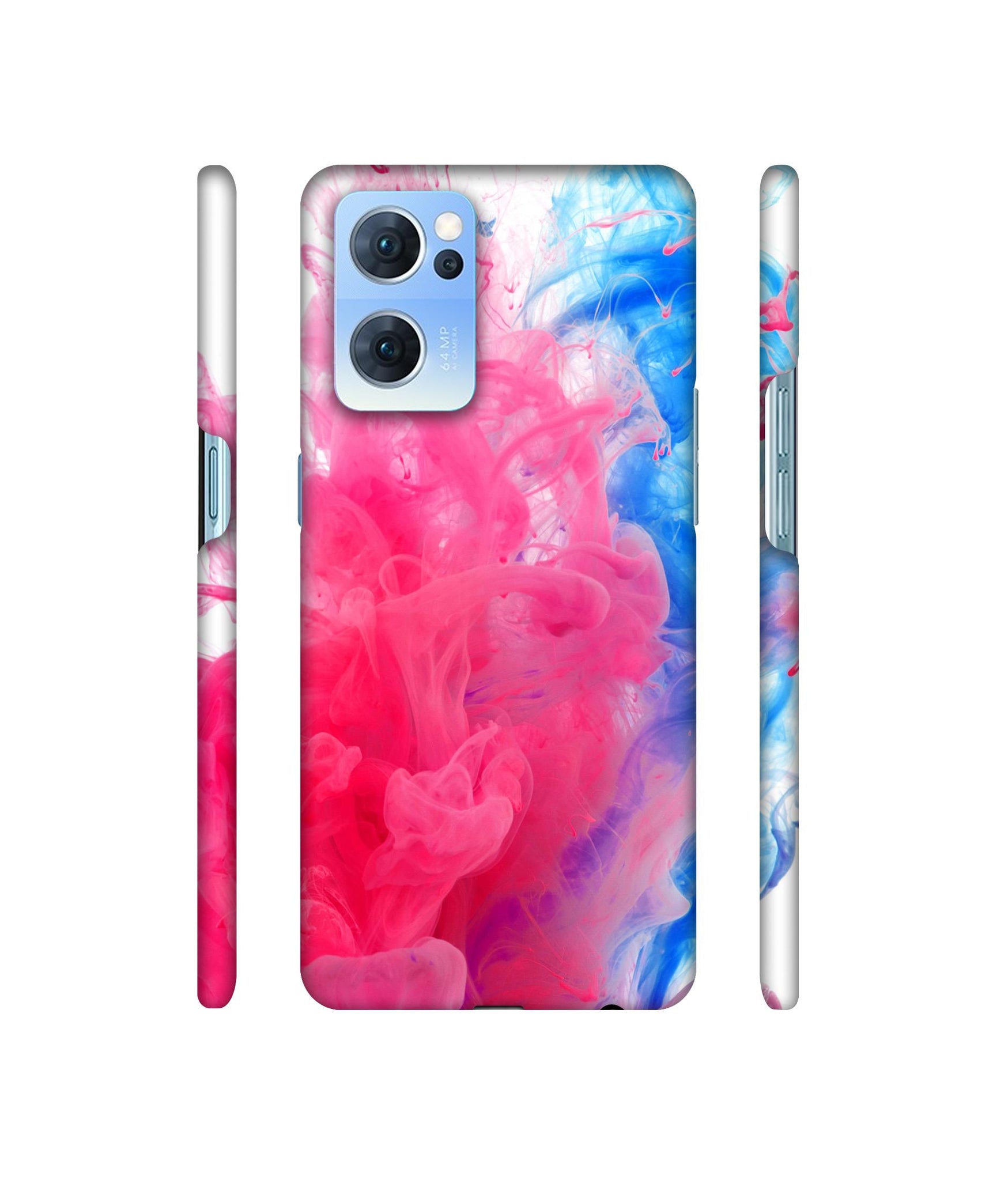 Fractal Paint Designer Hard Back Cover for Oppo Reno7 5G