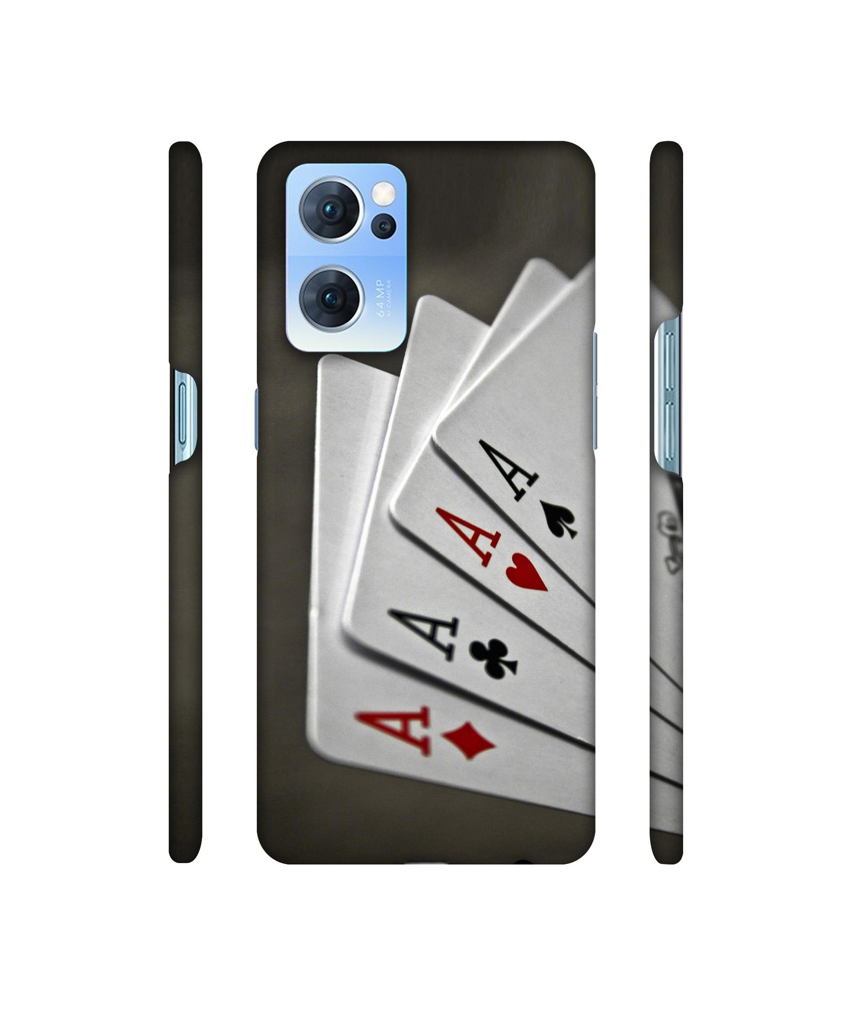 Ace Cards Designer Hard Back Cover for Oppo Reno7 5G
