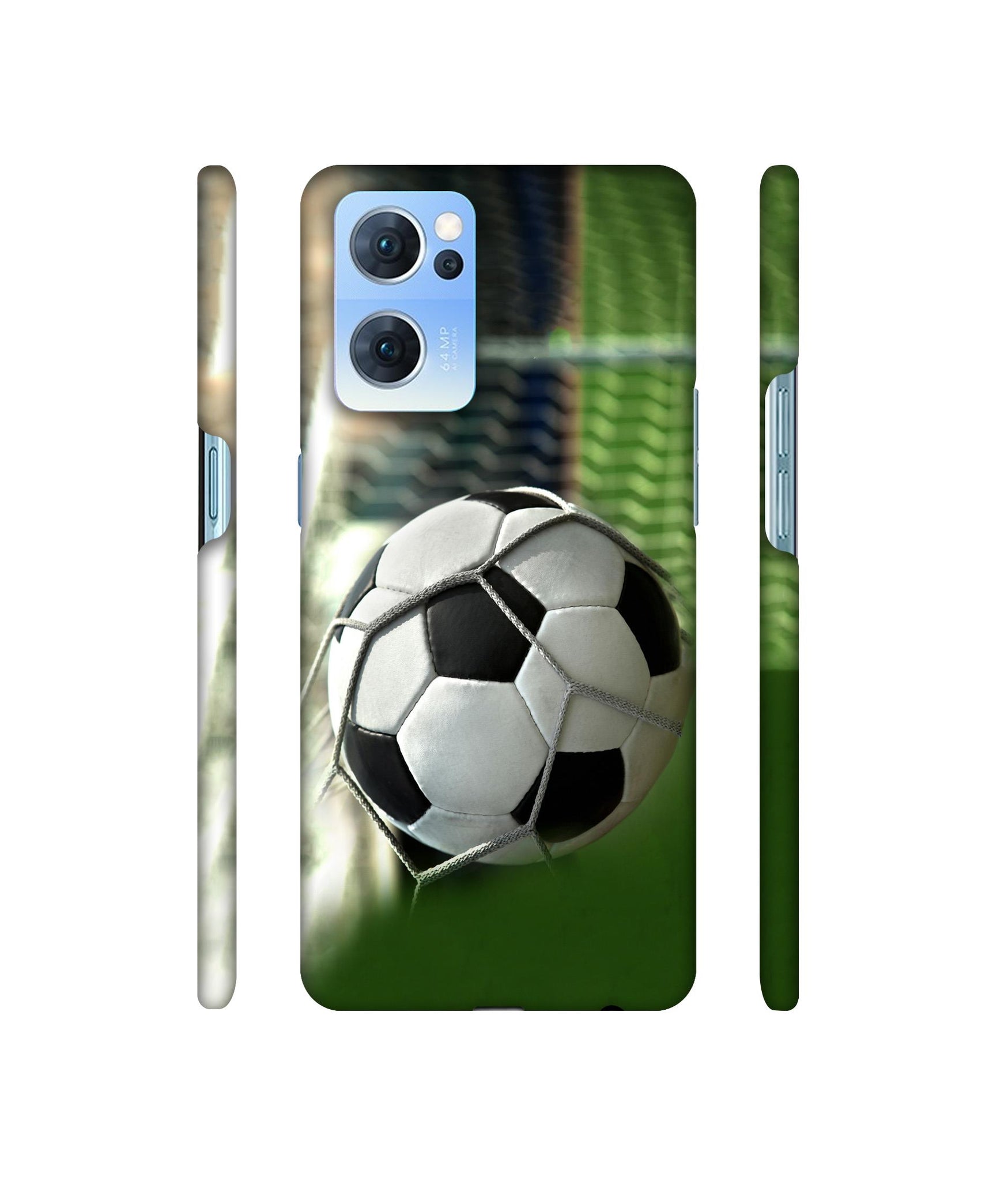Football Designer Hard Back Cover for Oppo Reno7 5G