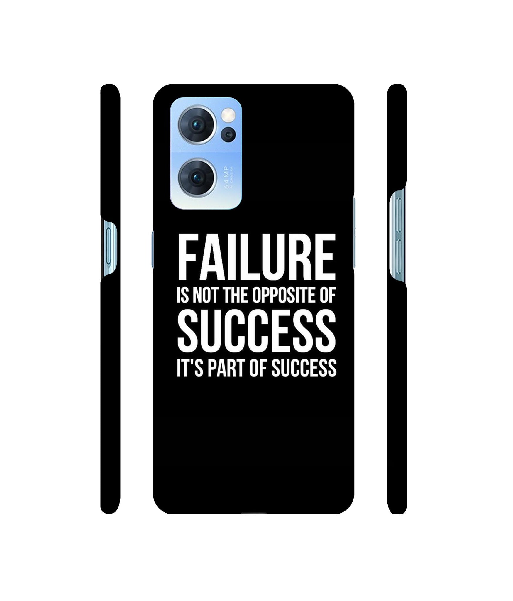 Motivational Quote Designer Hard Back Cover for Oppo Reno7 5G
