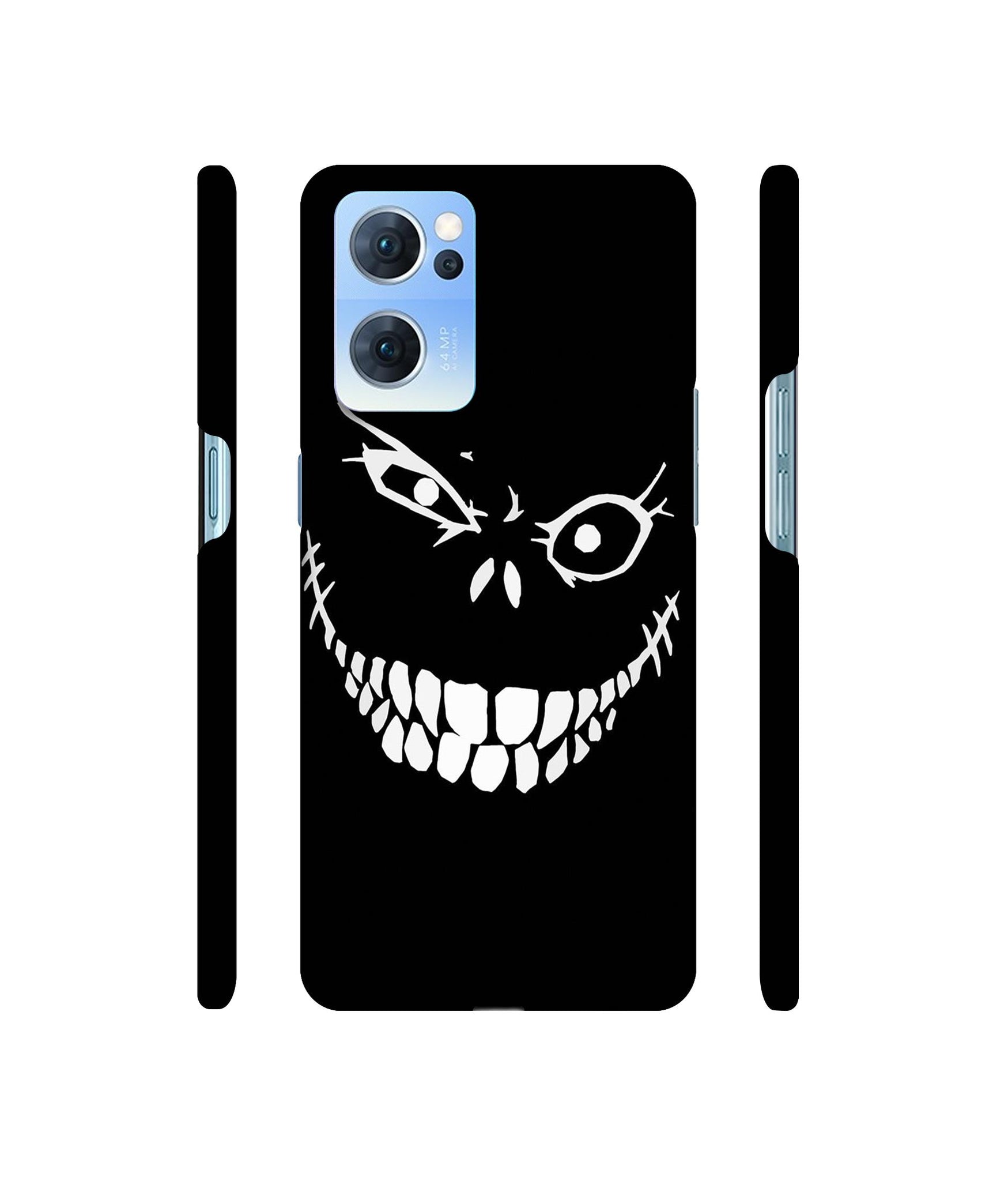 Face of Fear Designer Hard Back Cover for Oppo Reno7 5G