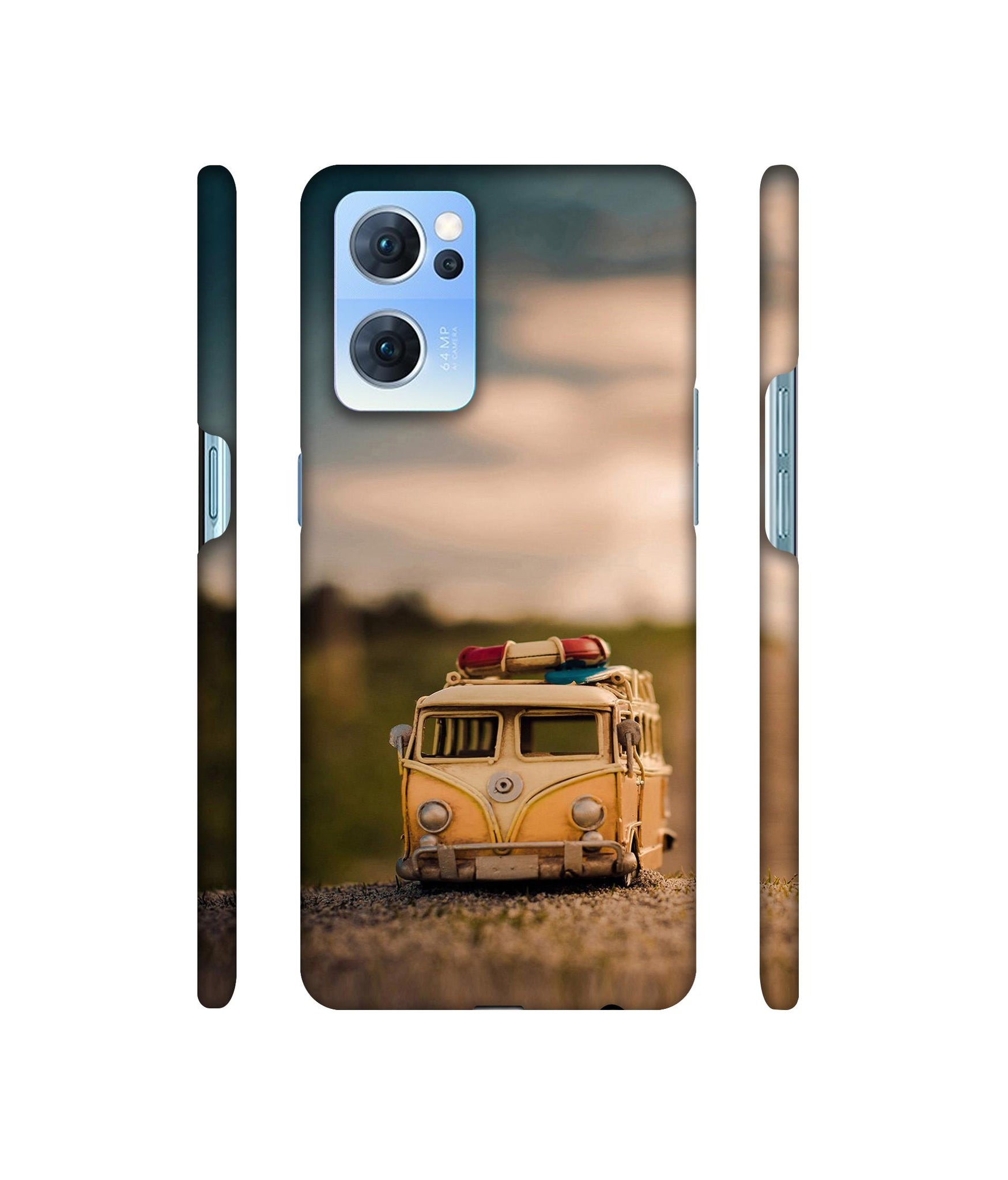 Toy Car Designer Hard Back Cover for Oppo Reno7 5G
