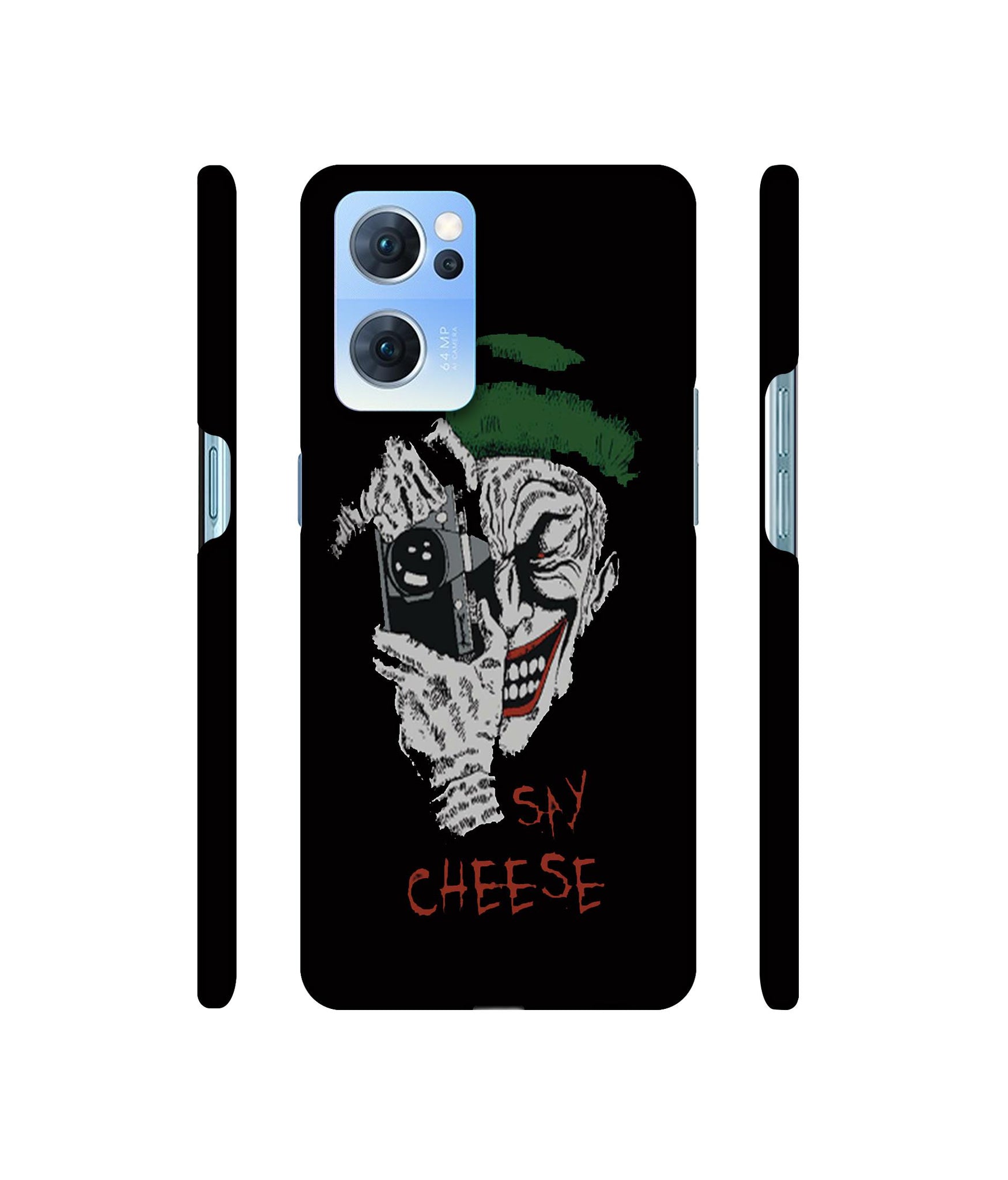 Joker Say Cheese Designer Hard Back Cover for Oppo Reno7 5G