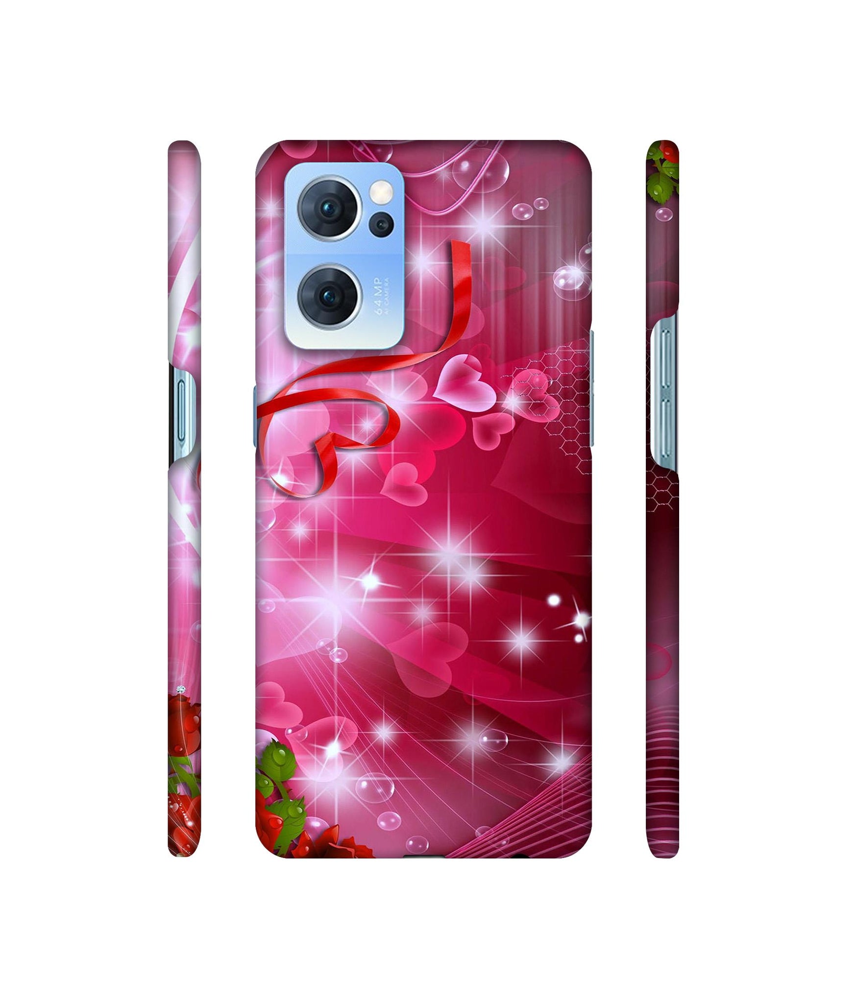 Love Designer Hard Back Cover for Oppo Reno7 5G