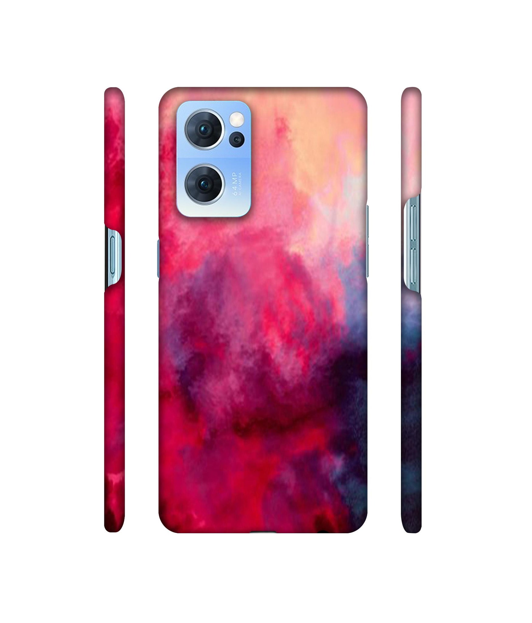 Holi Color Designer Hard Back Cover for Oppo Reno7 5G
