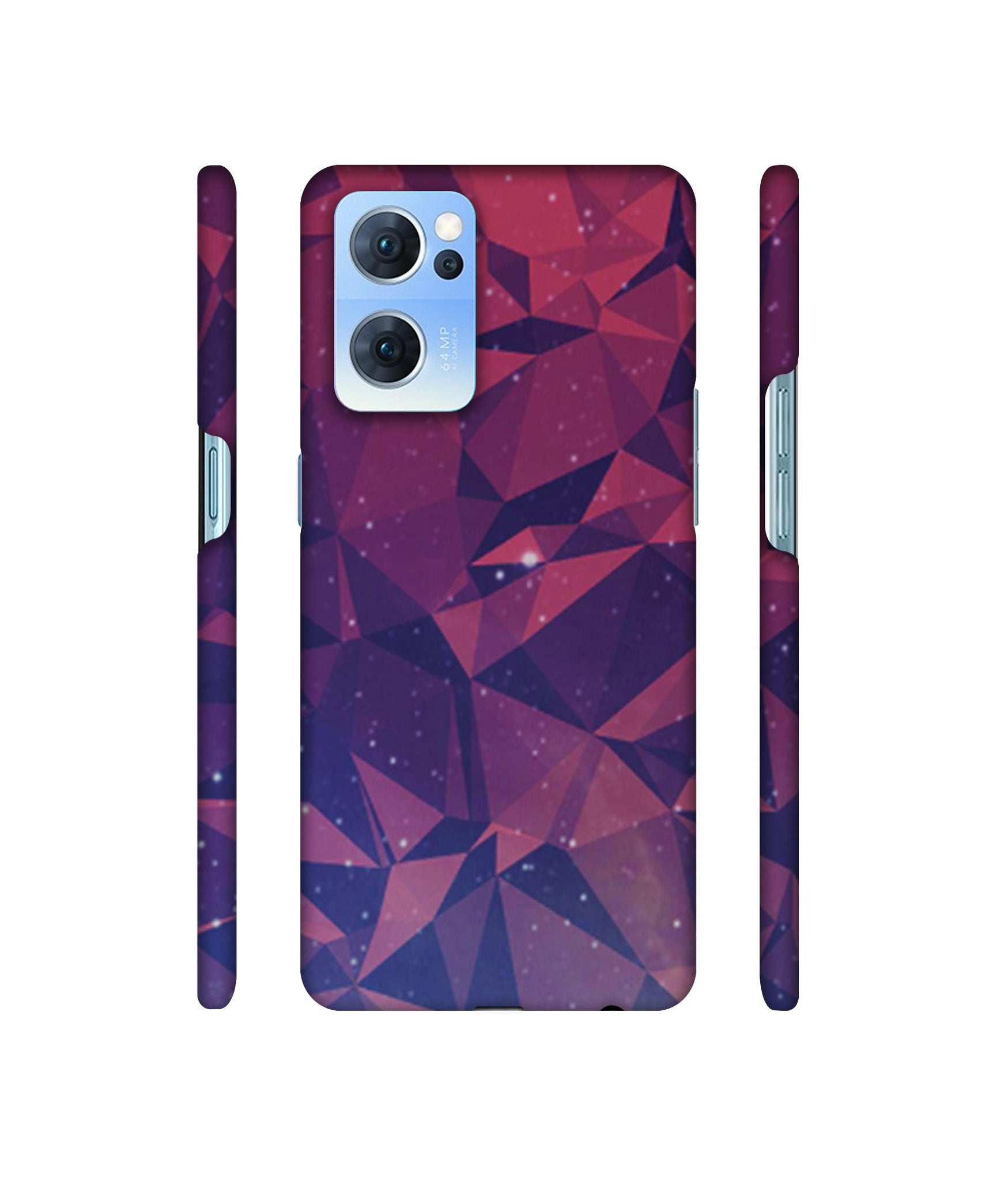 Bad Color Shape Designer Hard Back Cover for Oppo Reno7 5G