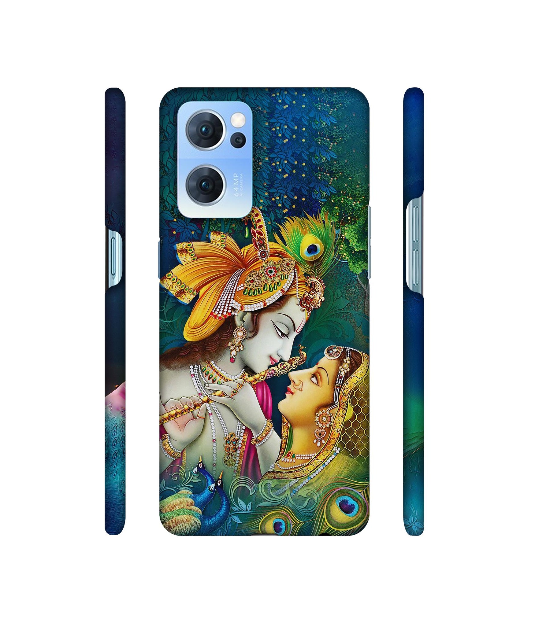 Radha Kishan Love Designer Hard Back Cover for Oppo Reno7 5G