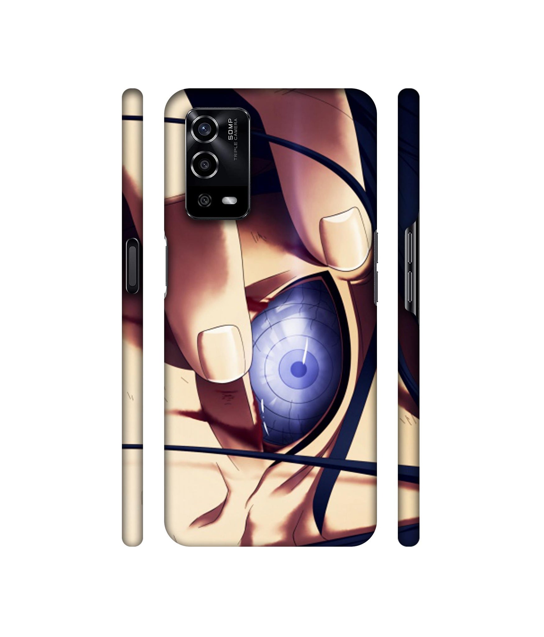 Anime Naruto Eye Designer Hard Back Cover for Oppo A55 4G