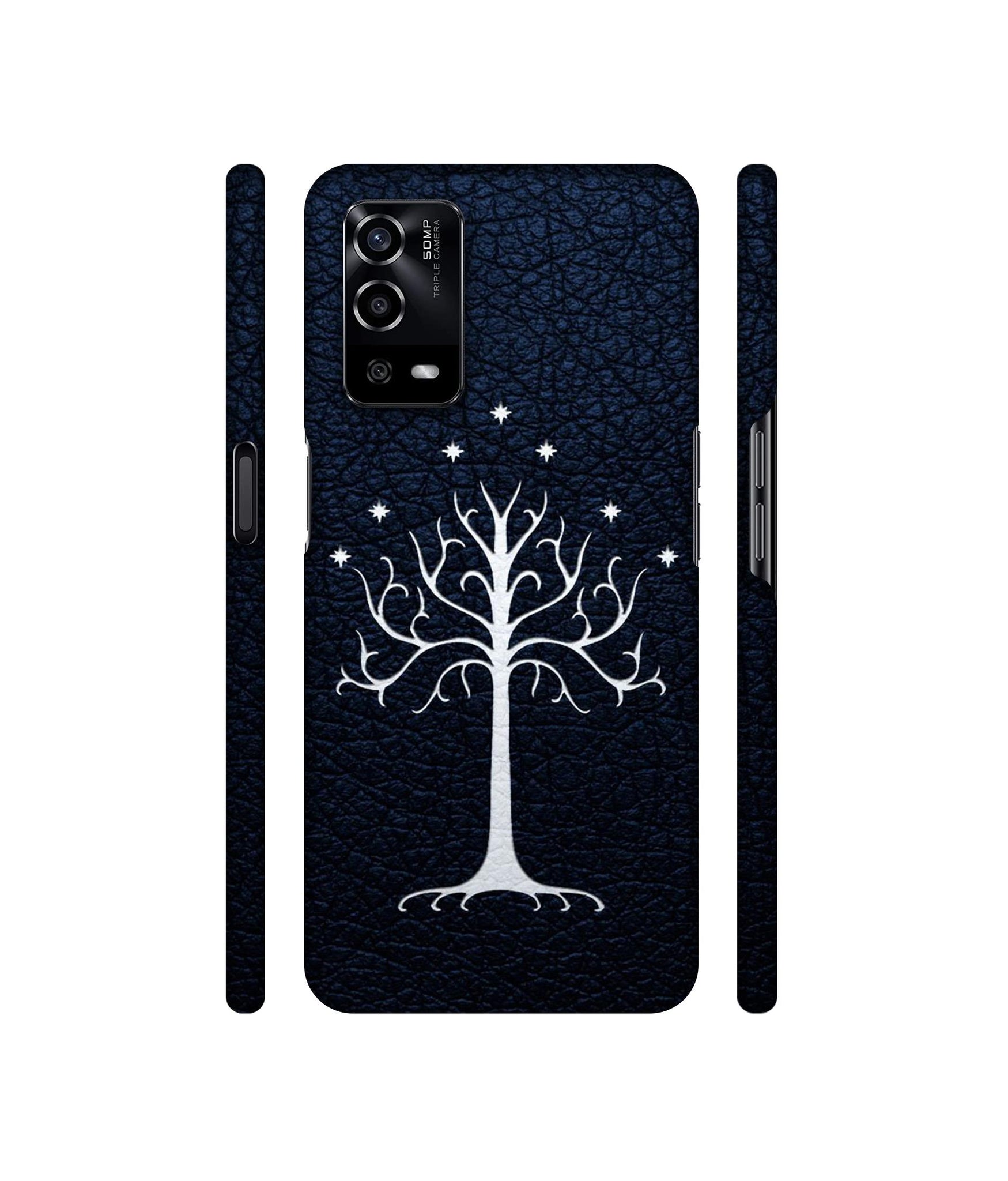 Magic Tree Pattern Designer Hard Back Cover for Oppo A55 4G