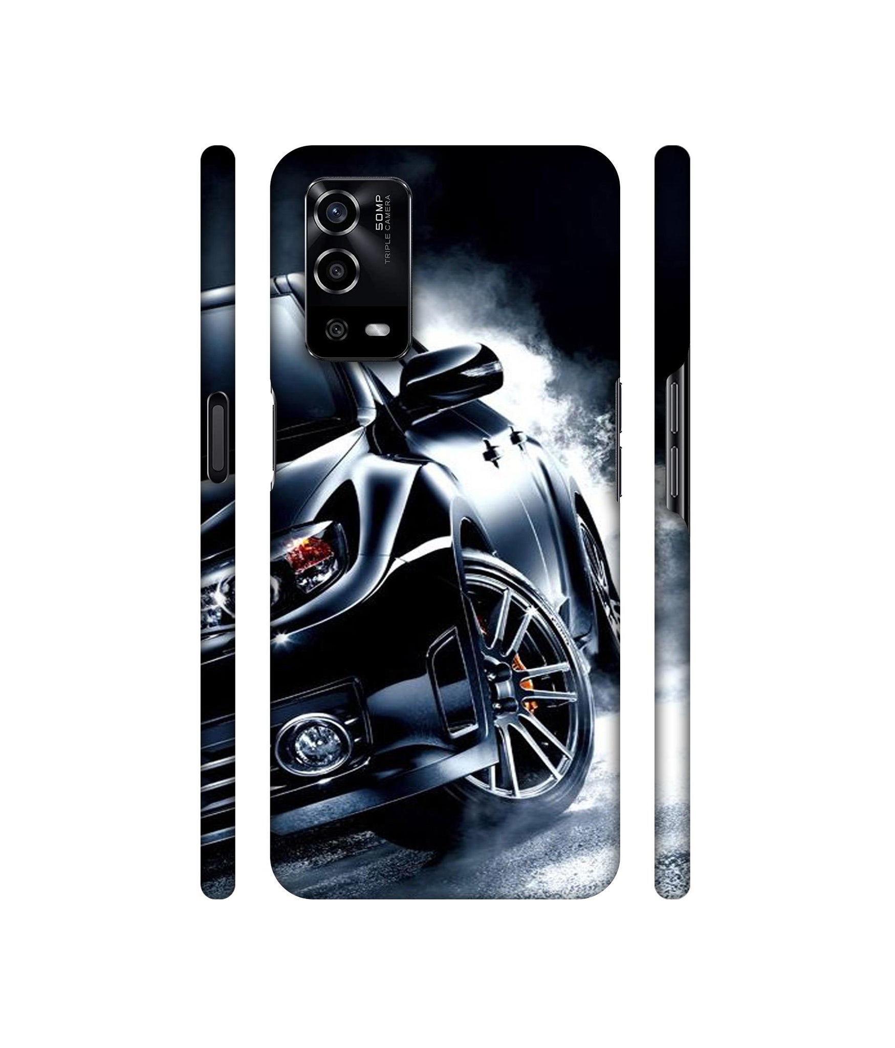 Speed Designer Hard Back Cover for Oppo A55 4G