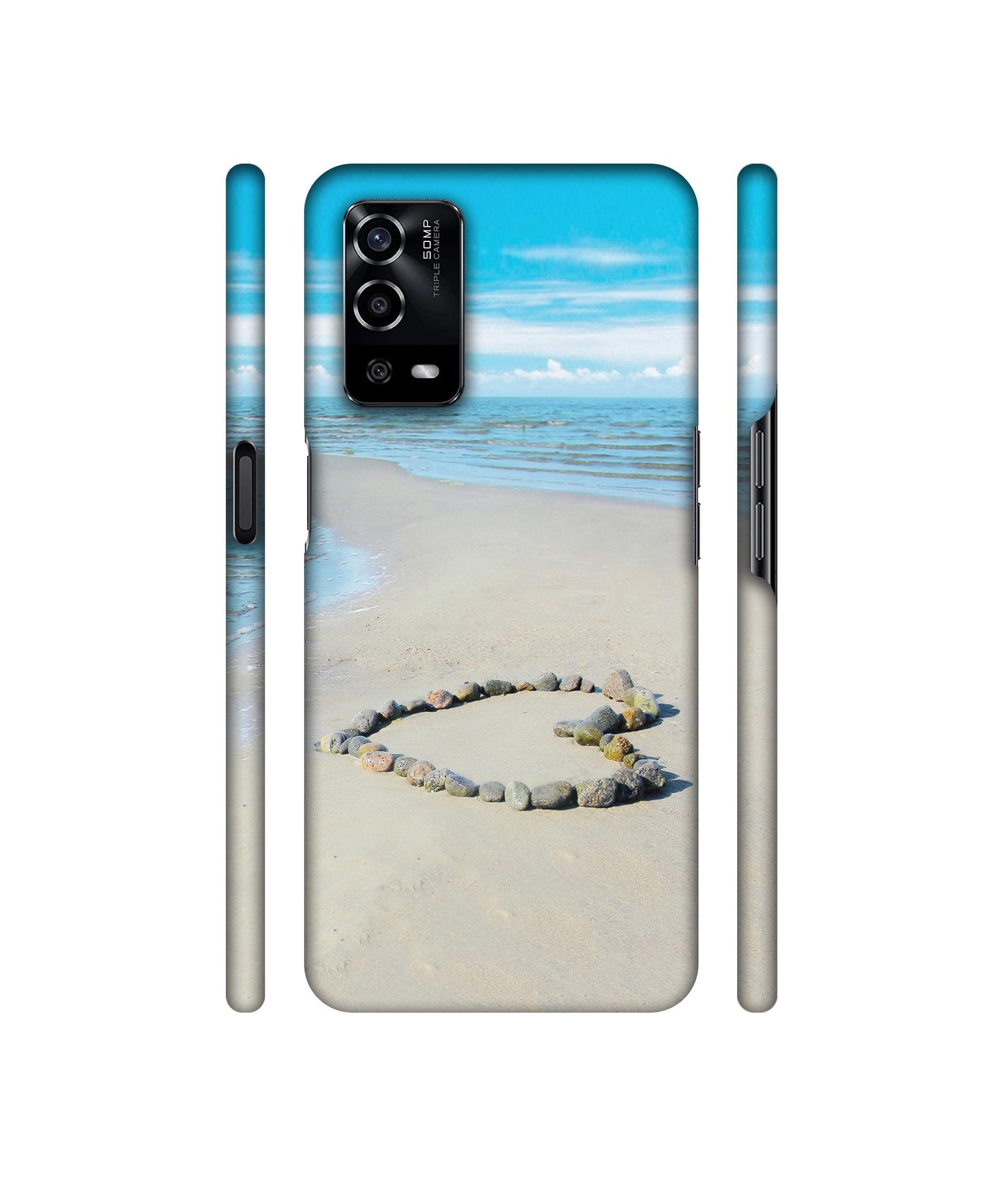 Stone Love Designer Hard Back Cover for Oppo A55 4G