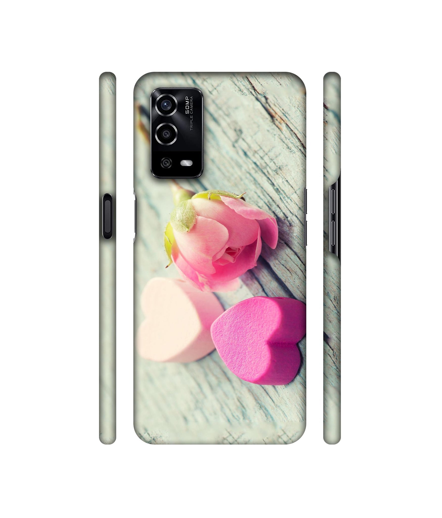 Tenderness Designer Hard Back Cover for Oppo A55 4G