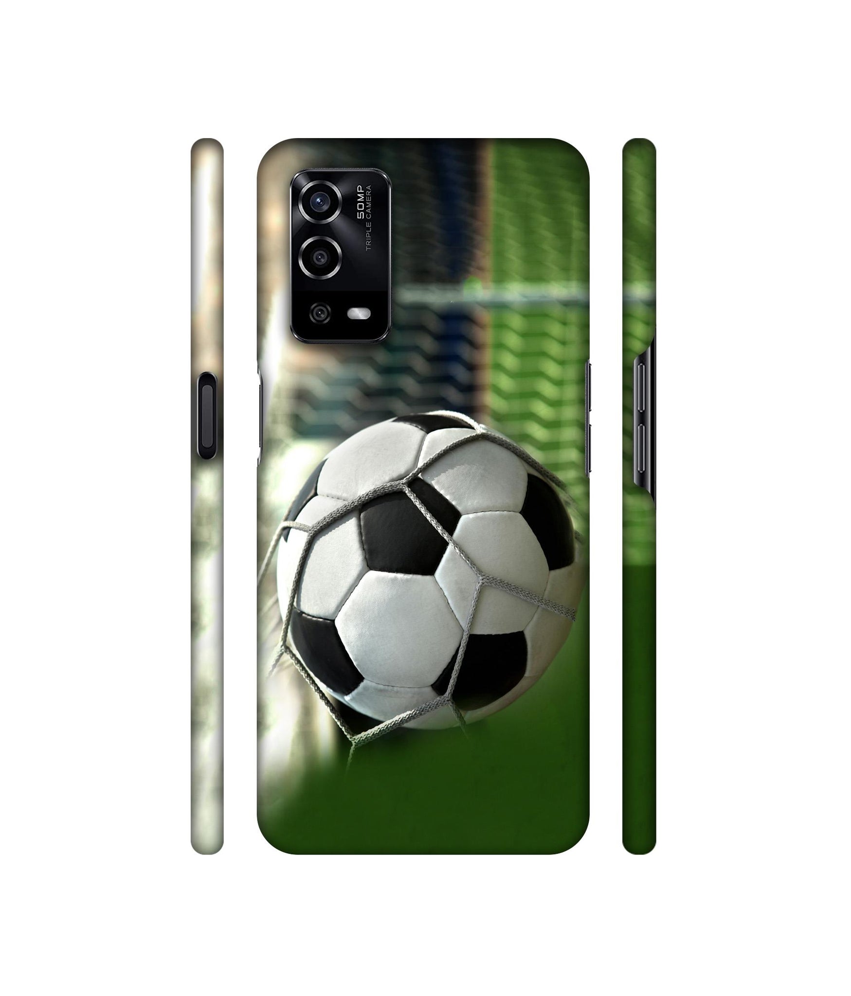 Football Designer Hard Back Cover for Oppo A55 4G