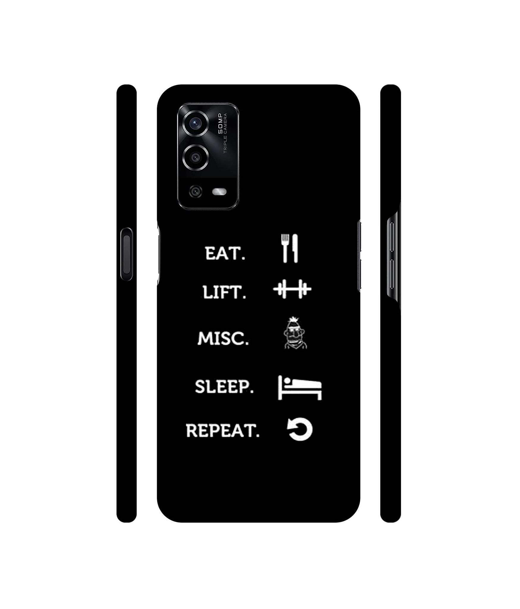 Life Tool Quote Designer Hard Back Cover for Oppo A55 4G