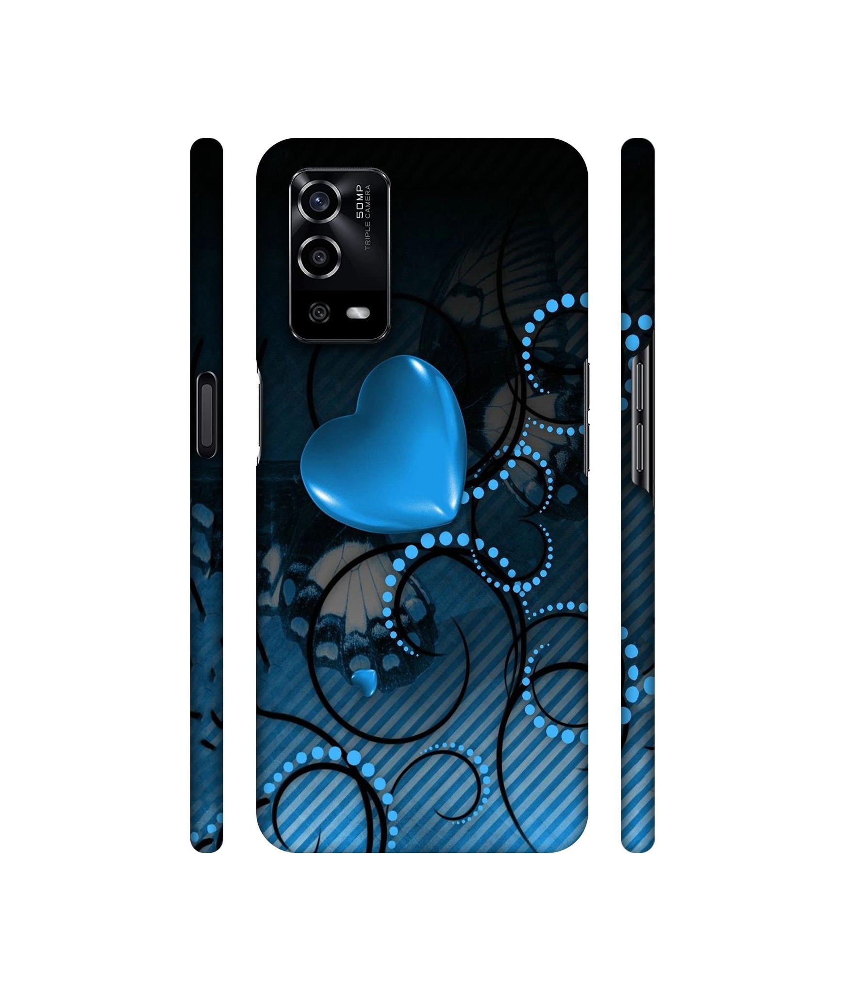 Hart Designer Hard Back Cover for Oppo A55 4G