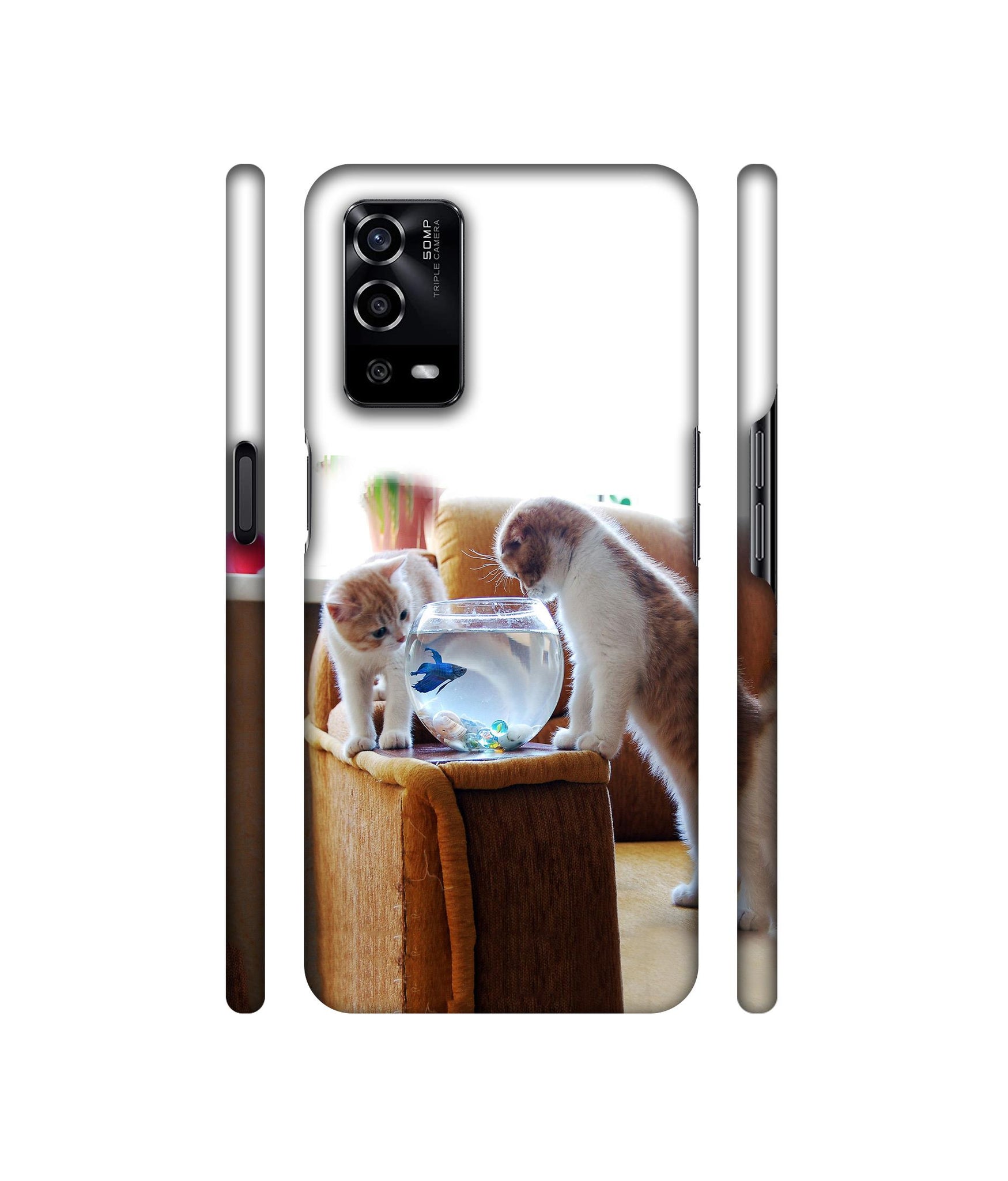 Quotes Tumbler Designer Hard Back Cover for Oppo A55 4G