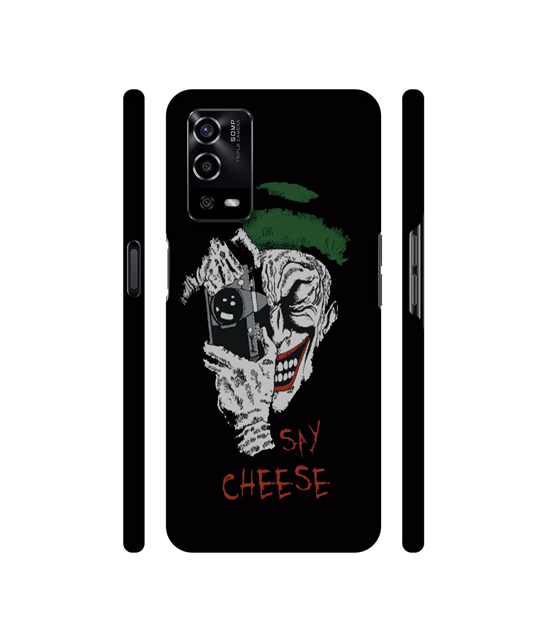 Joker Say Cheese Designer Hard Back Cover for Oppo A55 4G