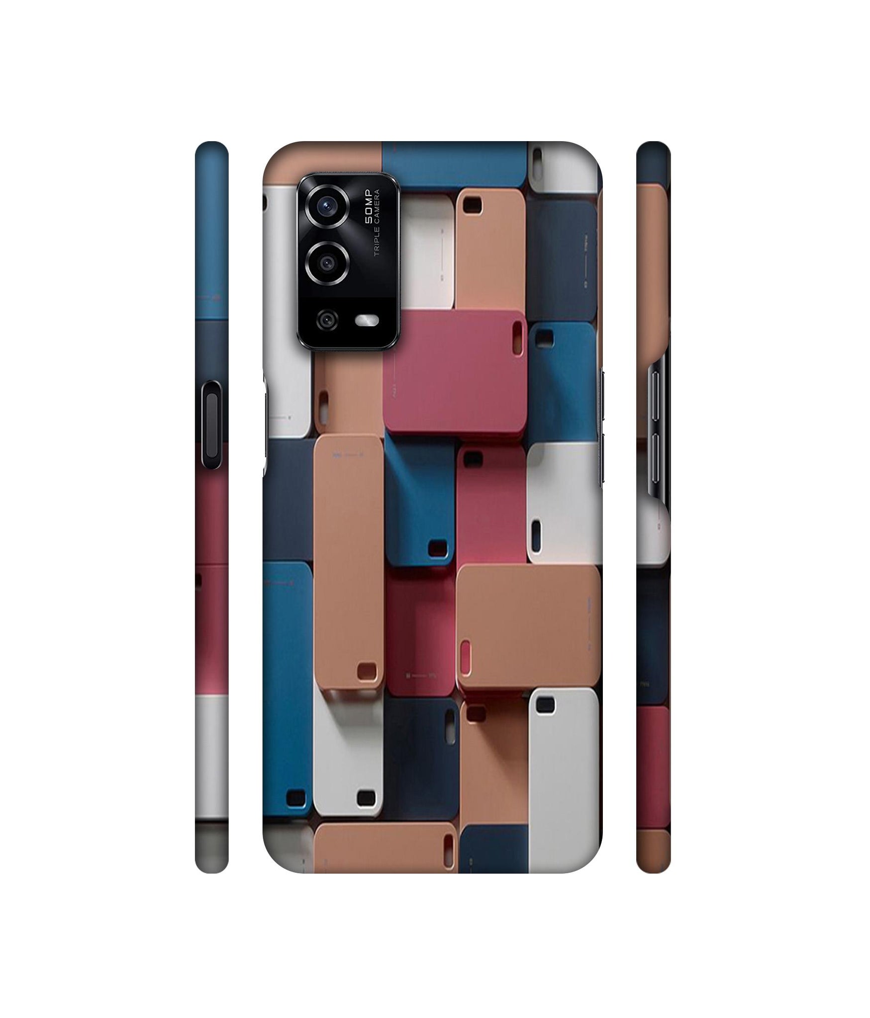 Mobile Cover Designer Hard Back Cover for Oppo A55 4G