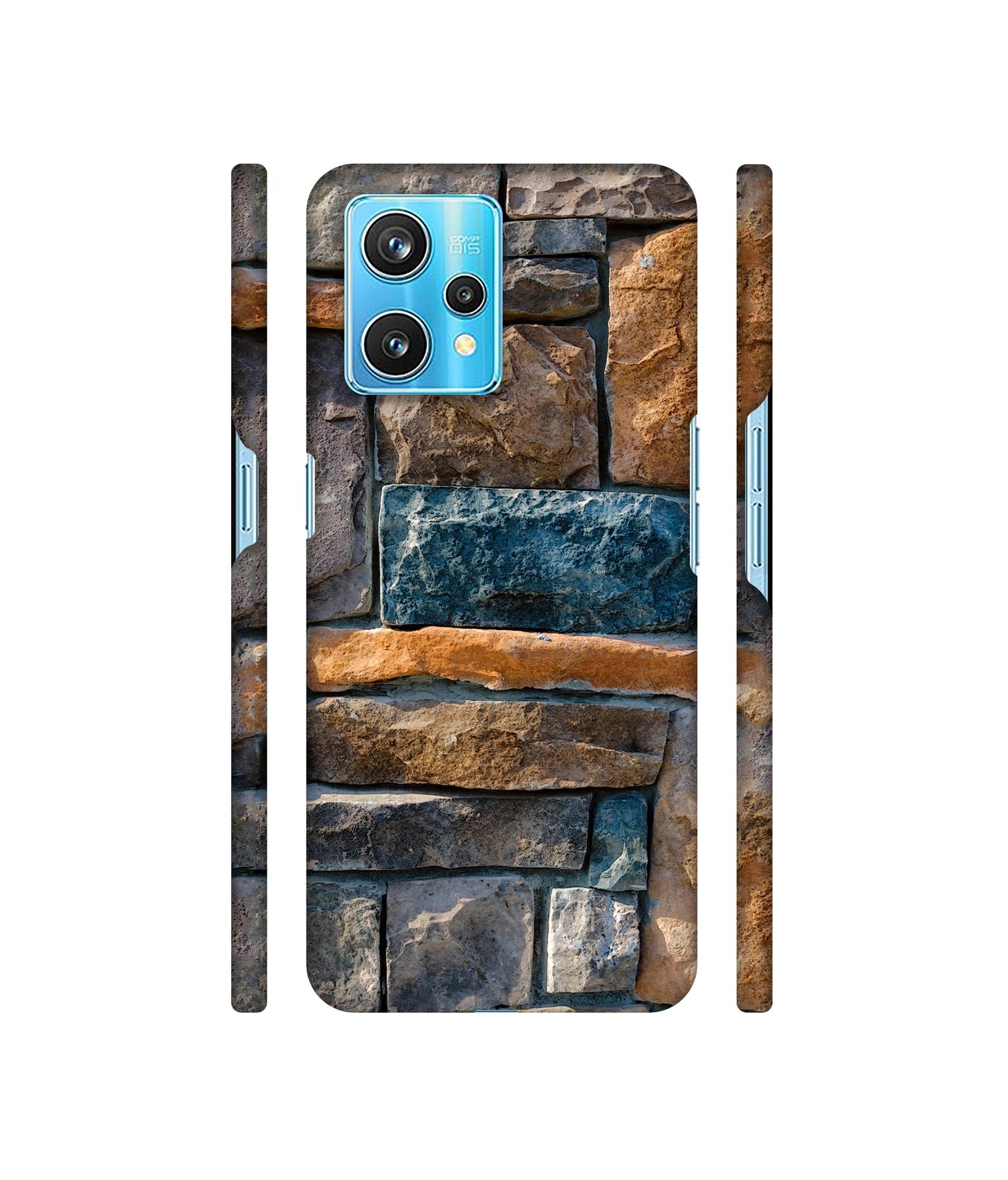 Decorative Stone Cladding Designer Hard Back Cover for Realme 9 Pro Plus 5G