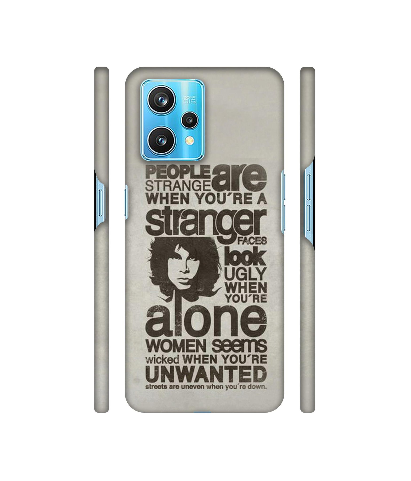 Quotes Pattern Designer Hard Back Cover for Realme 9 Pro Plus 5G