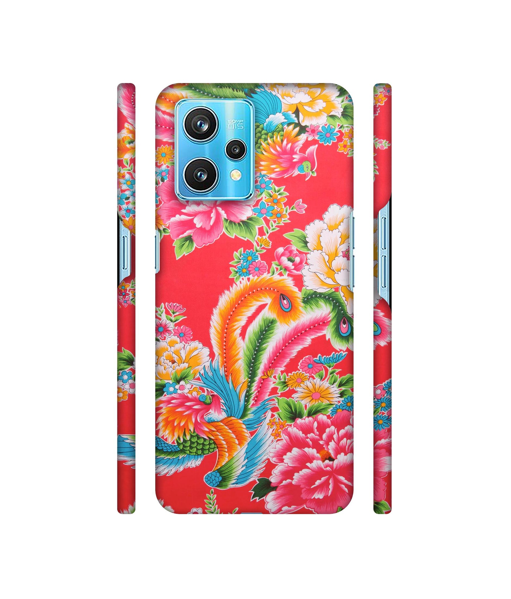 Cute Floral Pattern Print Designer Hard Back Cover for Realme 9 Pro Plus 5G