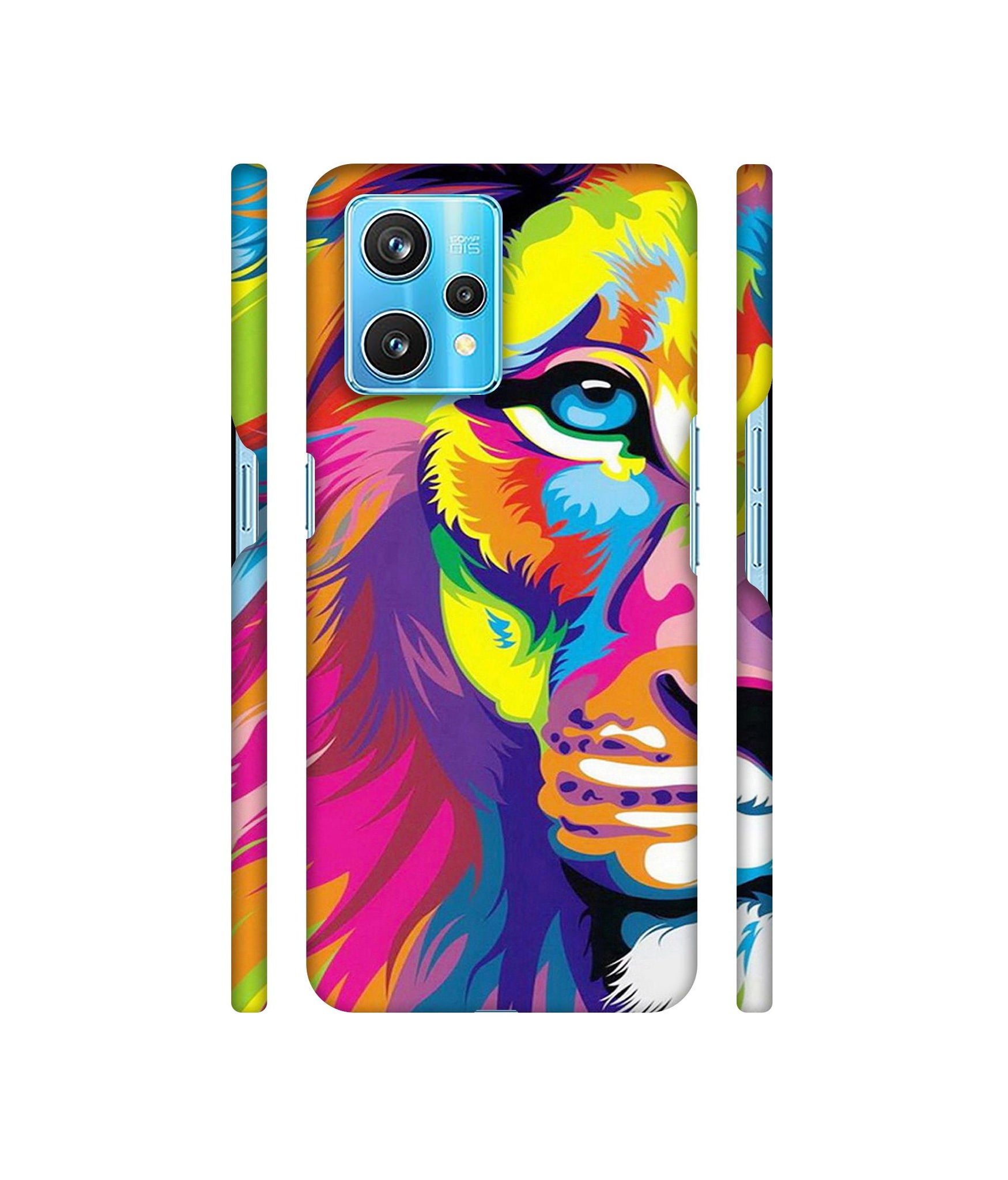 Lion Designer Hard Back Cover for Realme 9 Pro Plus 5G