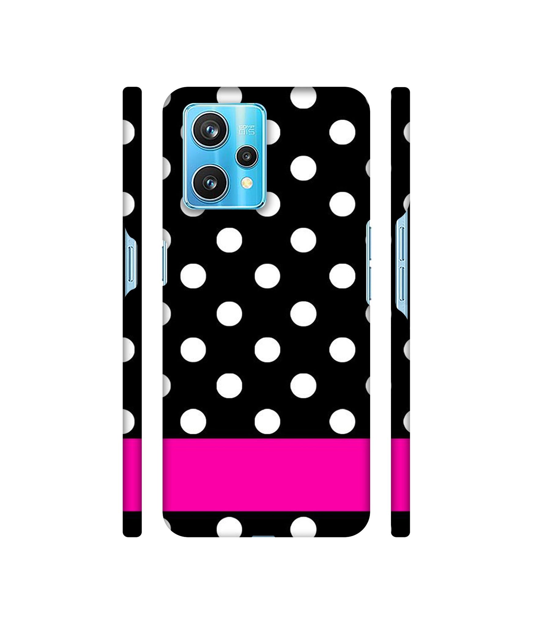 White Dots Pattern Designer Hard Back Cover for Realme 9 Pro Plus 5G